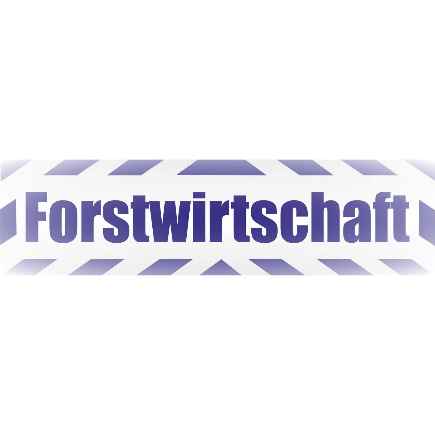 Magnetschild - Forstwirtschaft - Magnetfolie für Auto - LKW - Truck - Baustelle - Firma