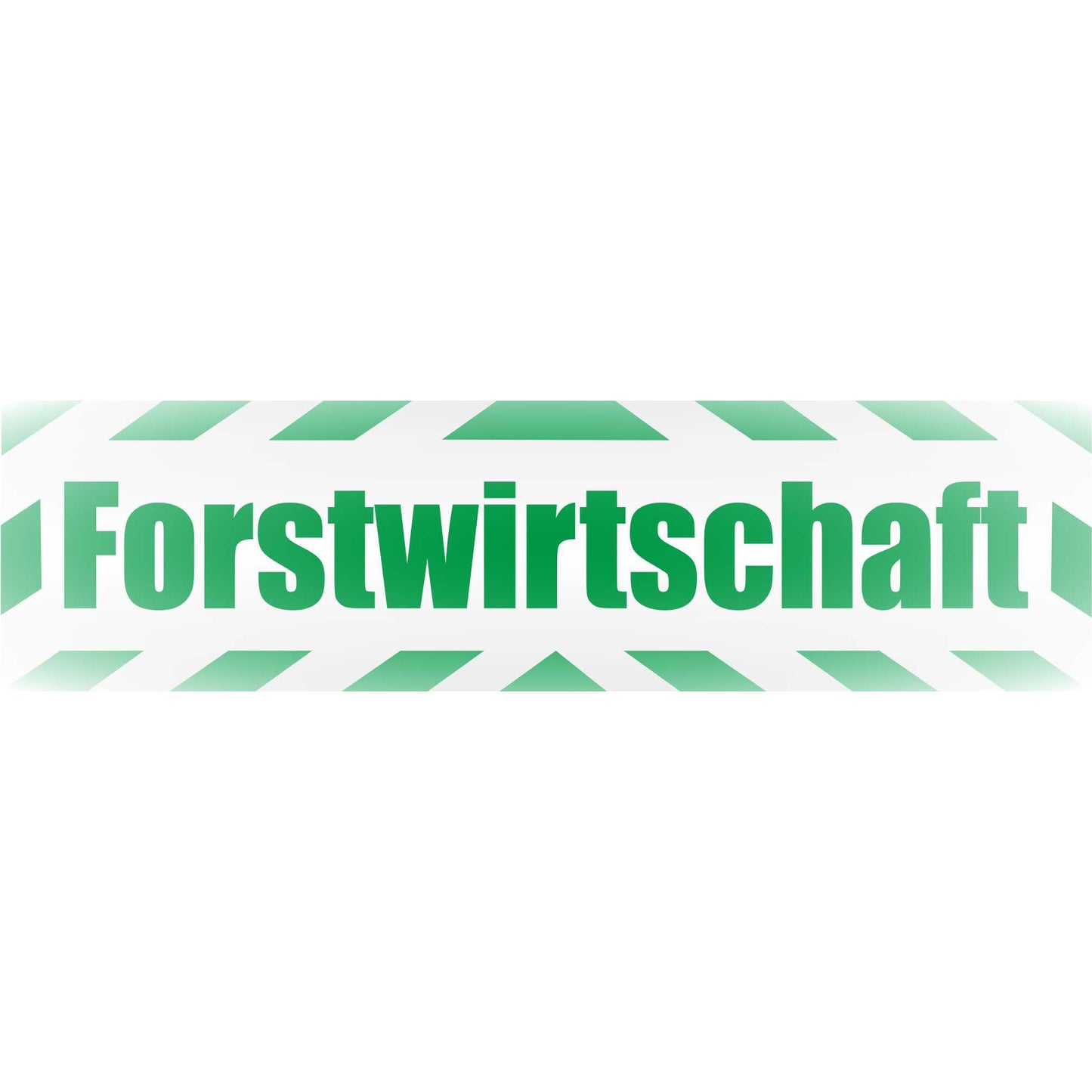 Magnetschild - Forstwirtschaft - Magnetfolie für Auto - LKW - Truck - Baustelle - Firma