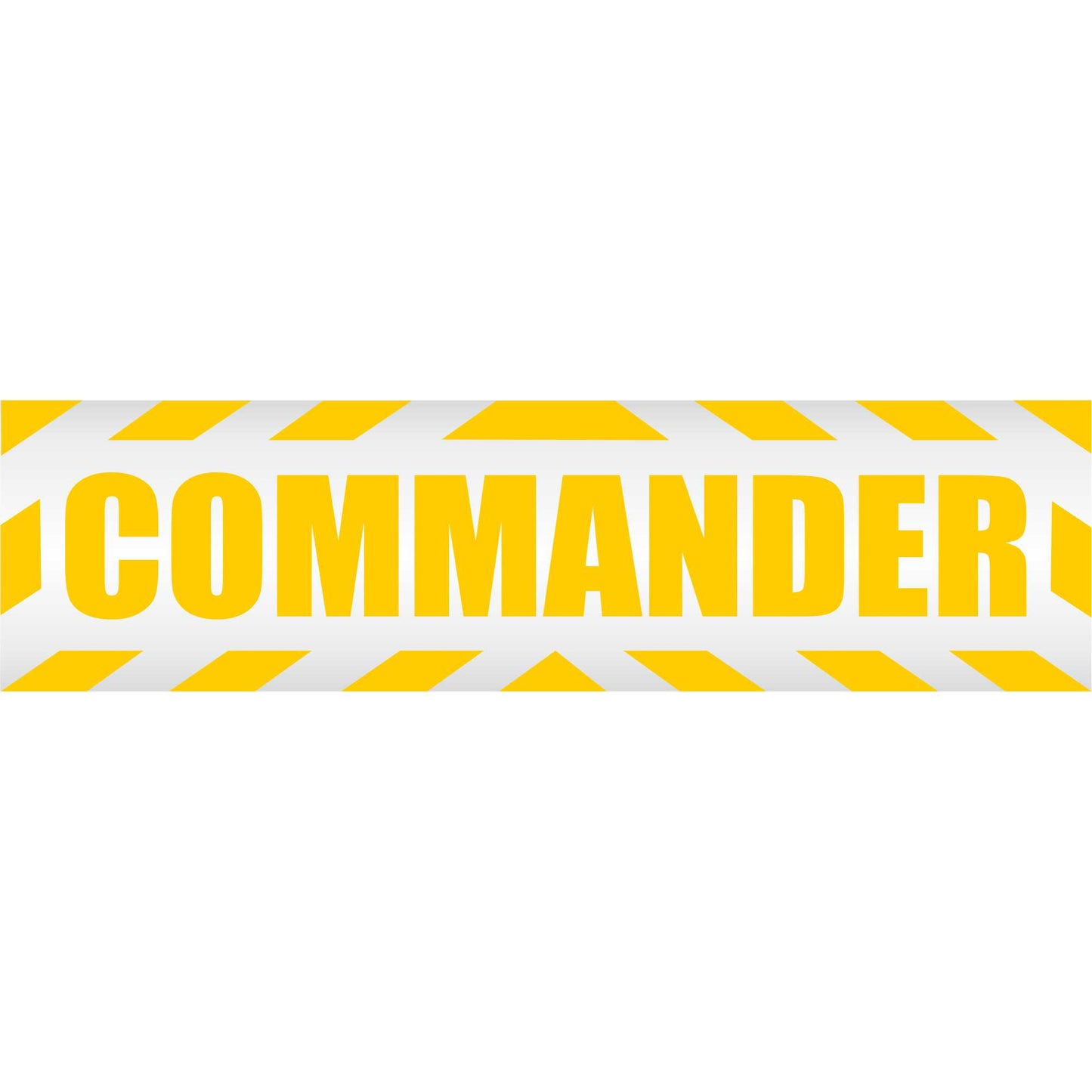 Magnetschild - Commander - Magnetfolie für Auto - LKW - Truck - Baustelle - Firma