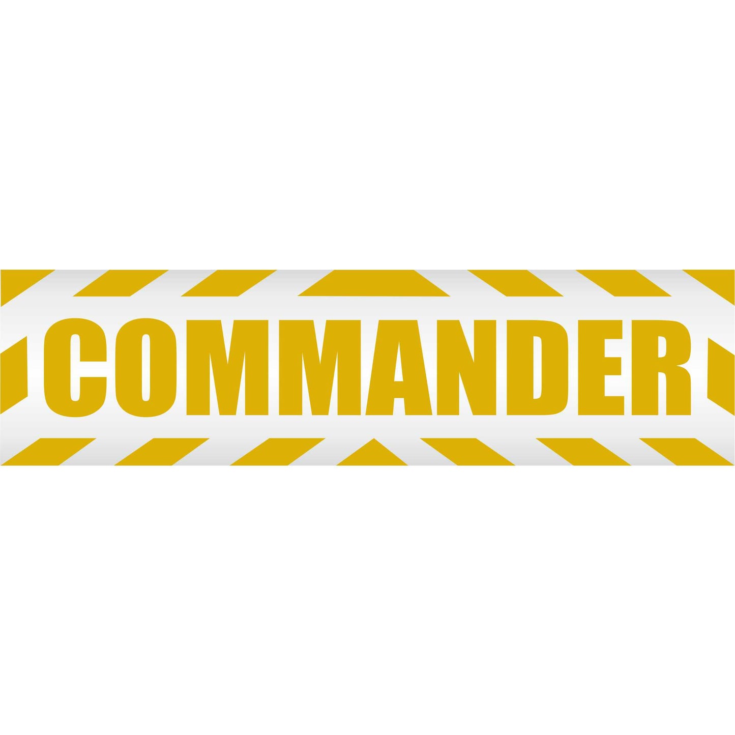 Magnetschild - Commander - Magnetfolie für Auto - LKW - Truck - Baustelle - Firma