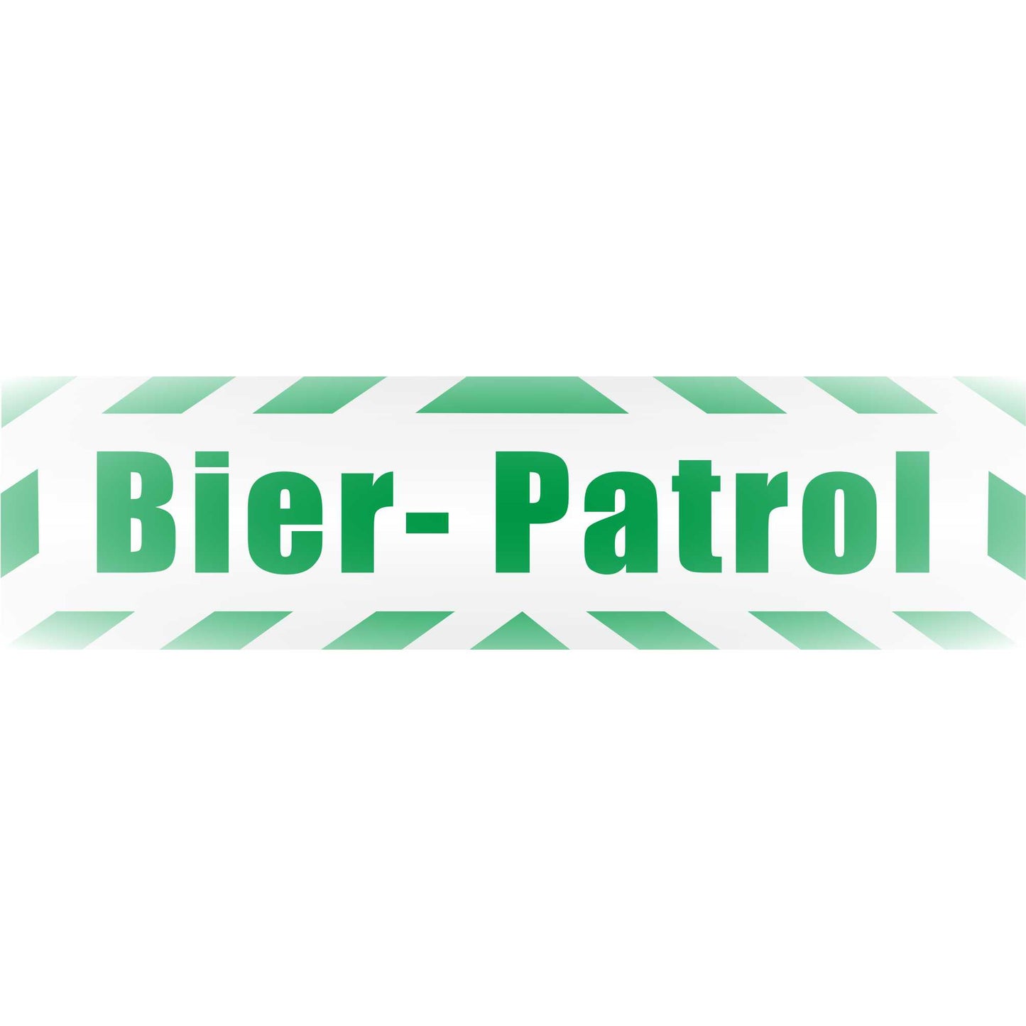 Magnetschild - Bier Patrol - Magnetfolie für Auto - LKW - Truck - Baustelle - Firma