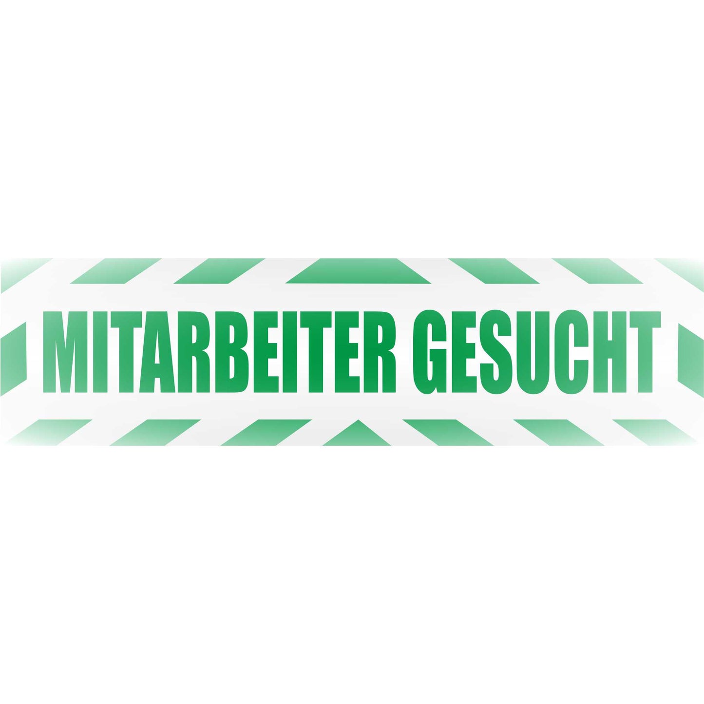 Magnetschild - Mitarbeiter gesucht - Magnetfolie für Auto - LKW - Truck - Baustelle - Firma