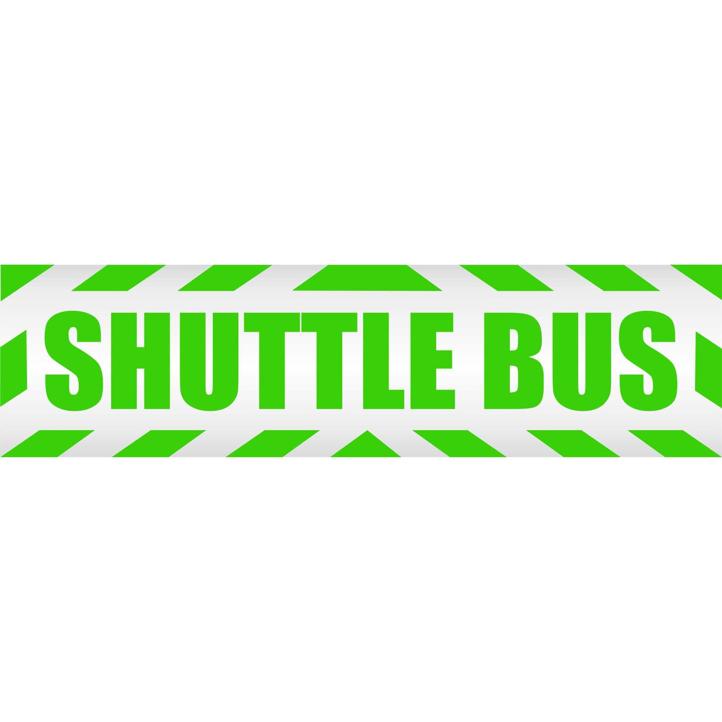 Magnetschild - Shuttle Bus - Magnetfolie für Auto - LKW - Truck - Baustelle - Firma