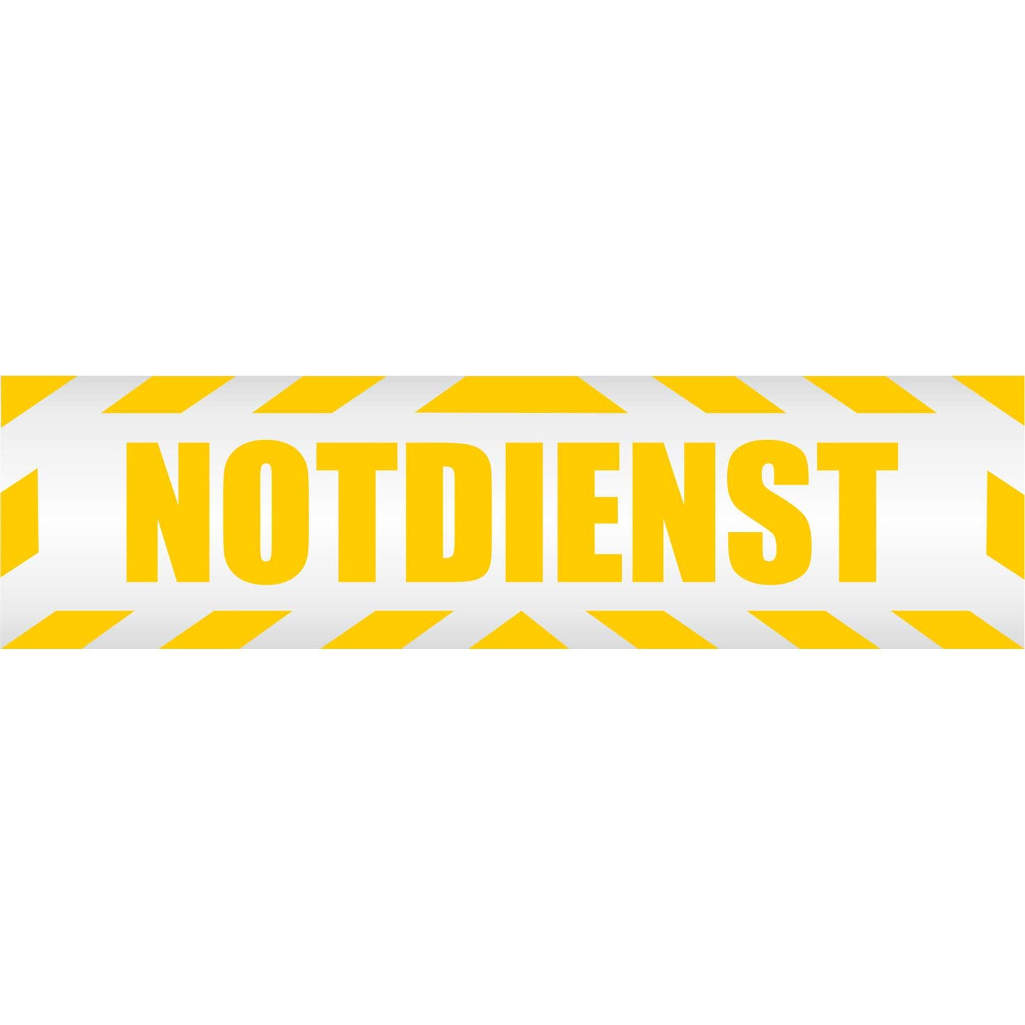 Magnetschild - Notdienst - Magnetfolie für Auto - LKW - Truck - Baustelle - Firma