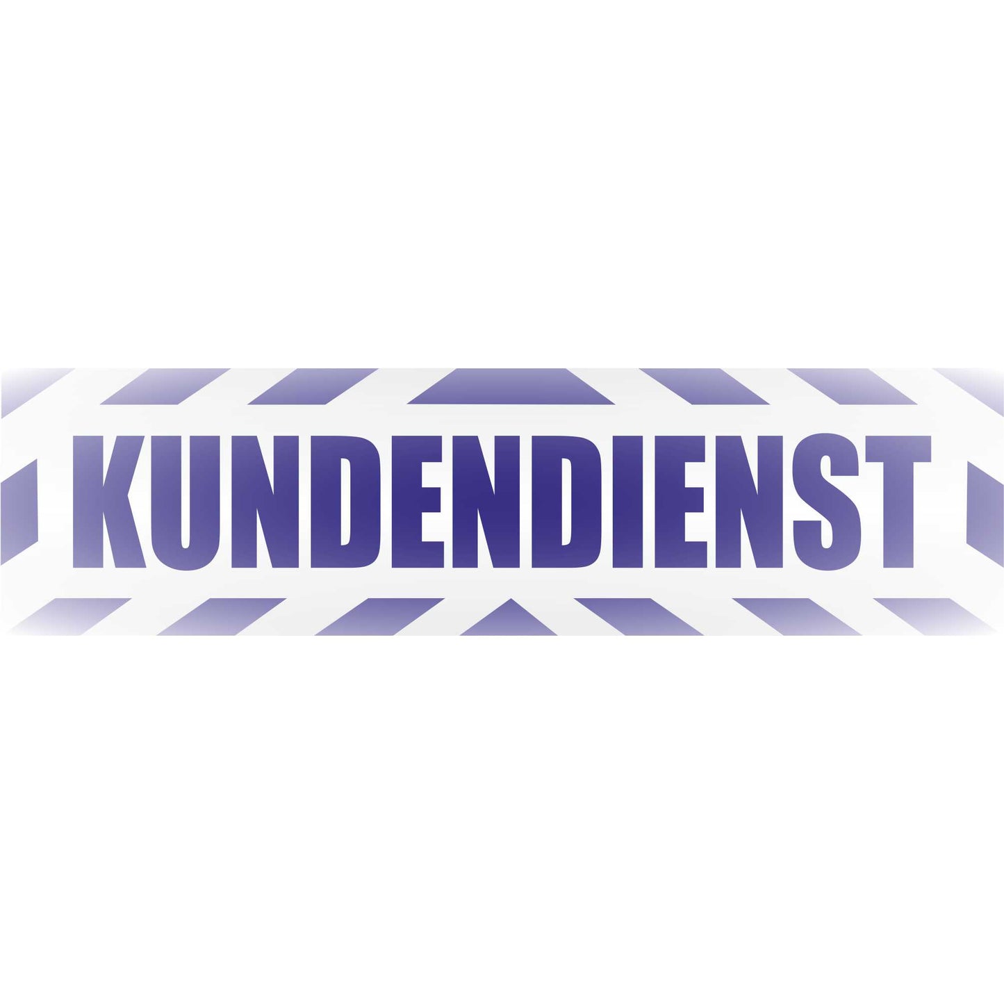 Magnetschild - Kundendienst - Magnetfolie für Auto - LKW - Truck - Baustelle - Firma