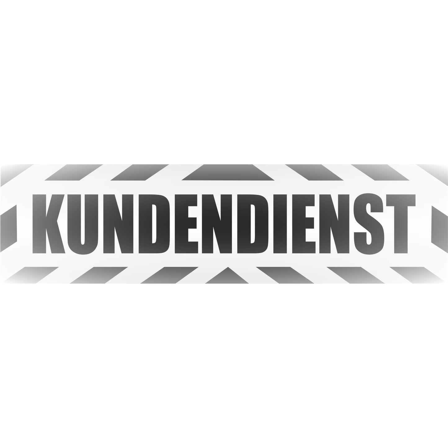 Magnetschild - Kundendienst - Magnetfolie für Auto - LKW - Truck - Baustelle - Firma