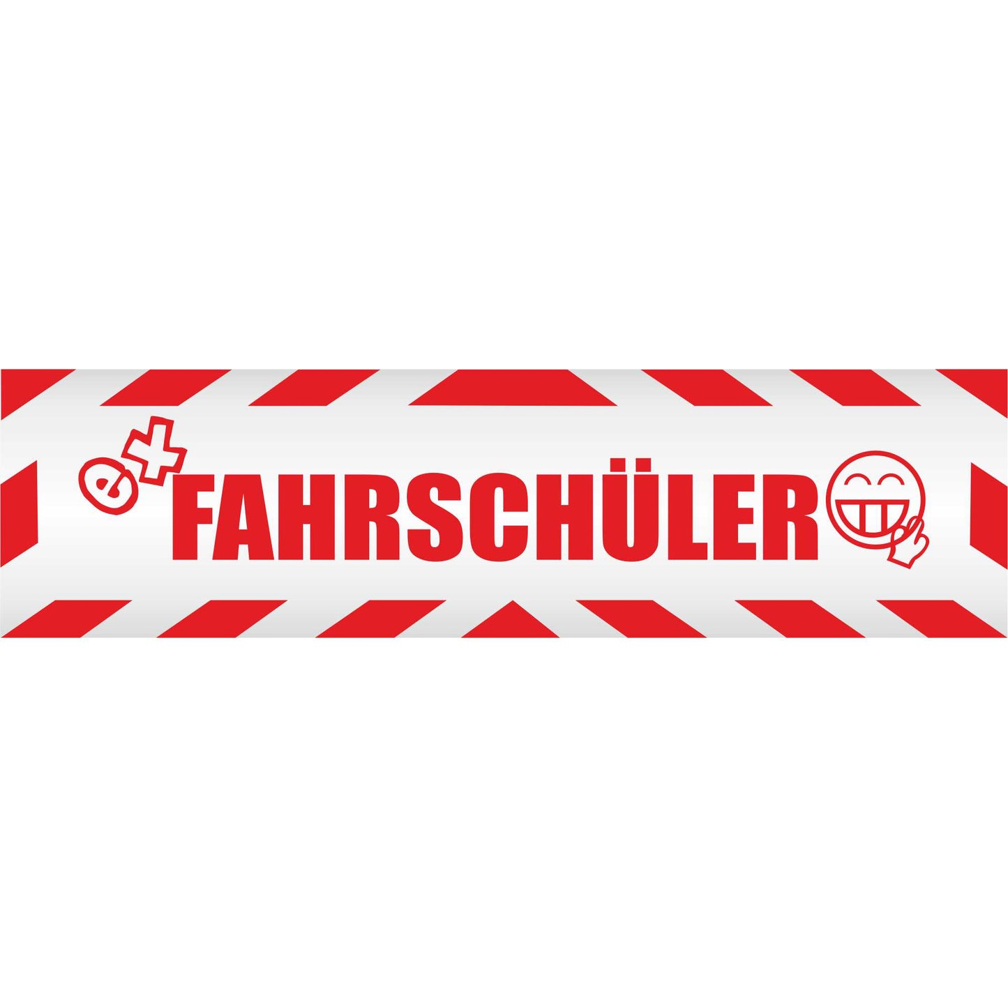 Magnetschild - Ex Fahrschüler - Magnetfolie für Auto - LKW - Truck - Baustelle - Firma