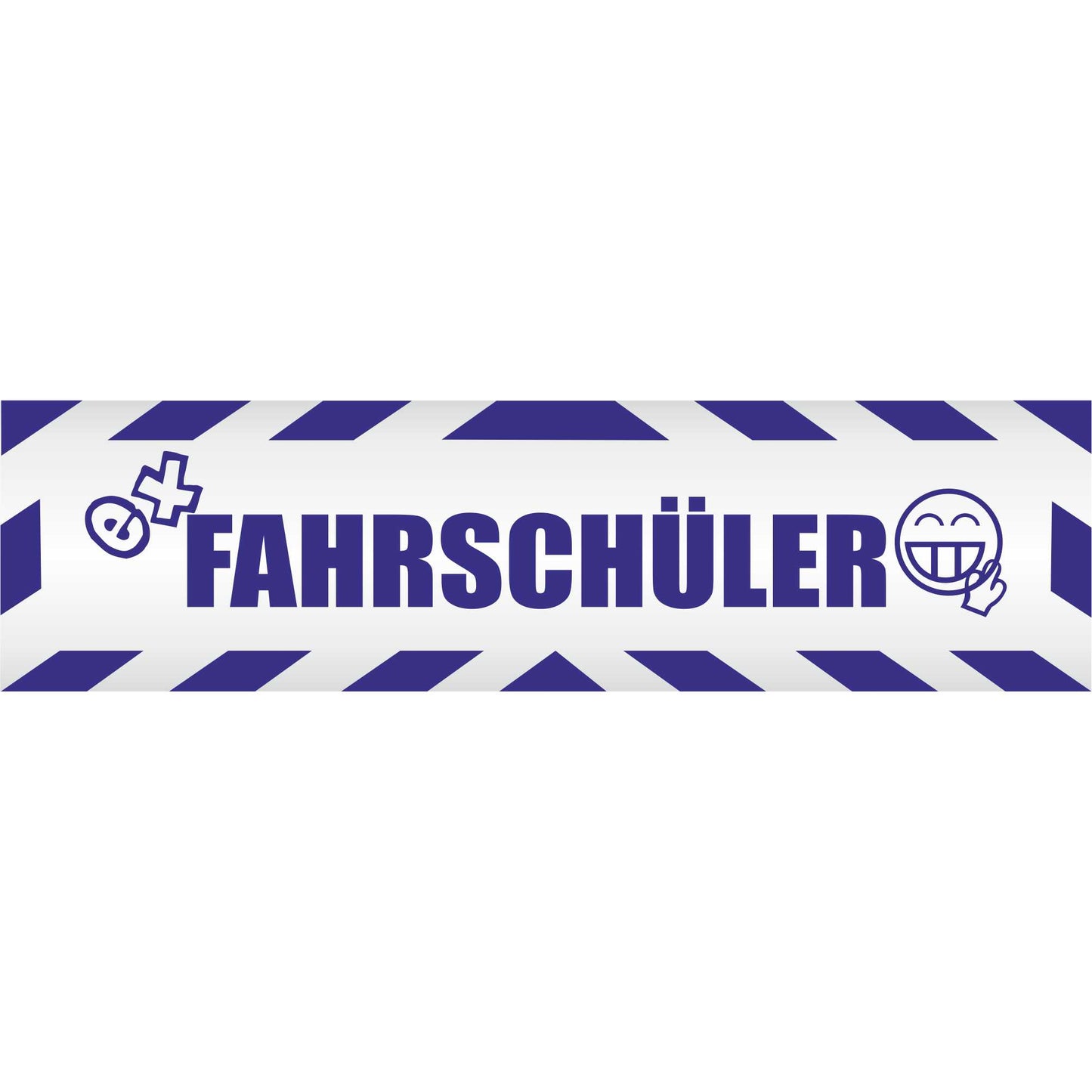 Magnetschild - Ex Fahrschüler - Magnetfolie für Auto - LKW - Truck - Baustelle - Firma