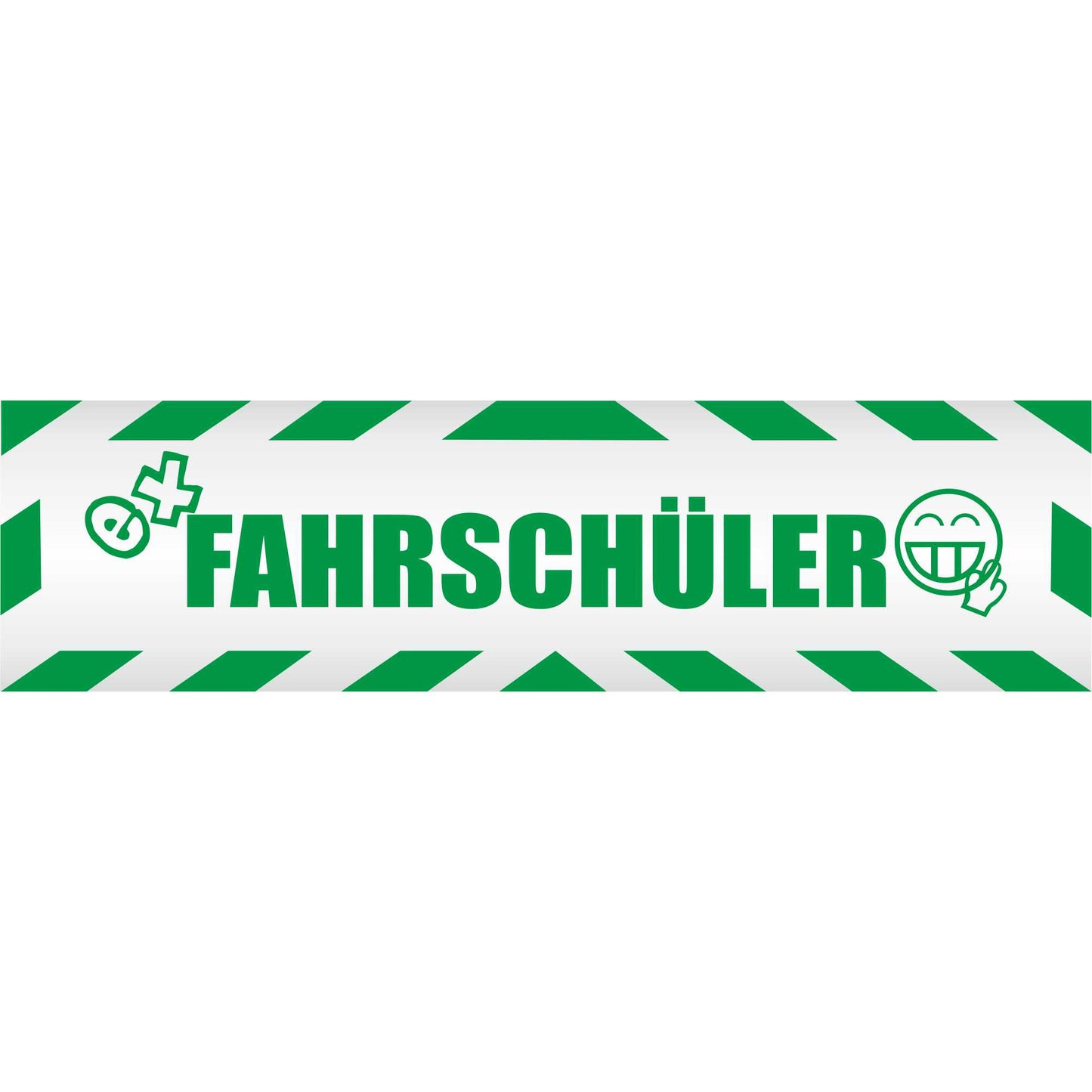 Magnetschild - Ex Fahrschüler - Magnetfolie für Auto - LKW - Truck - Baustelle - Firma