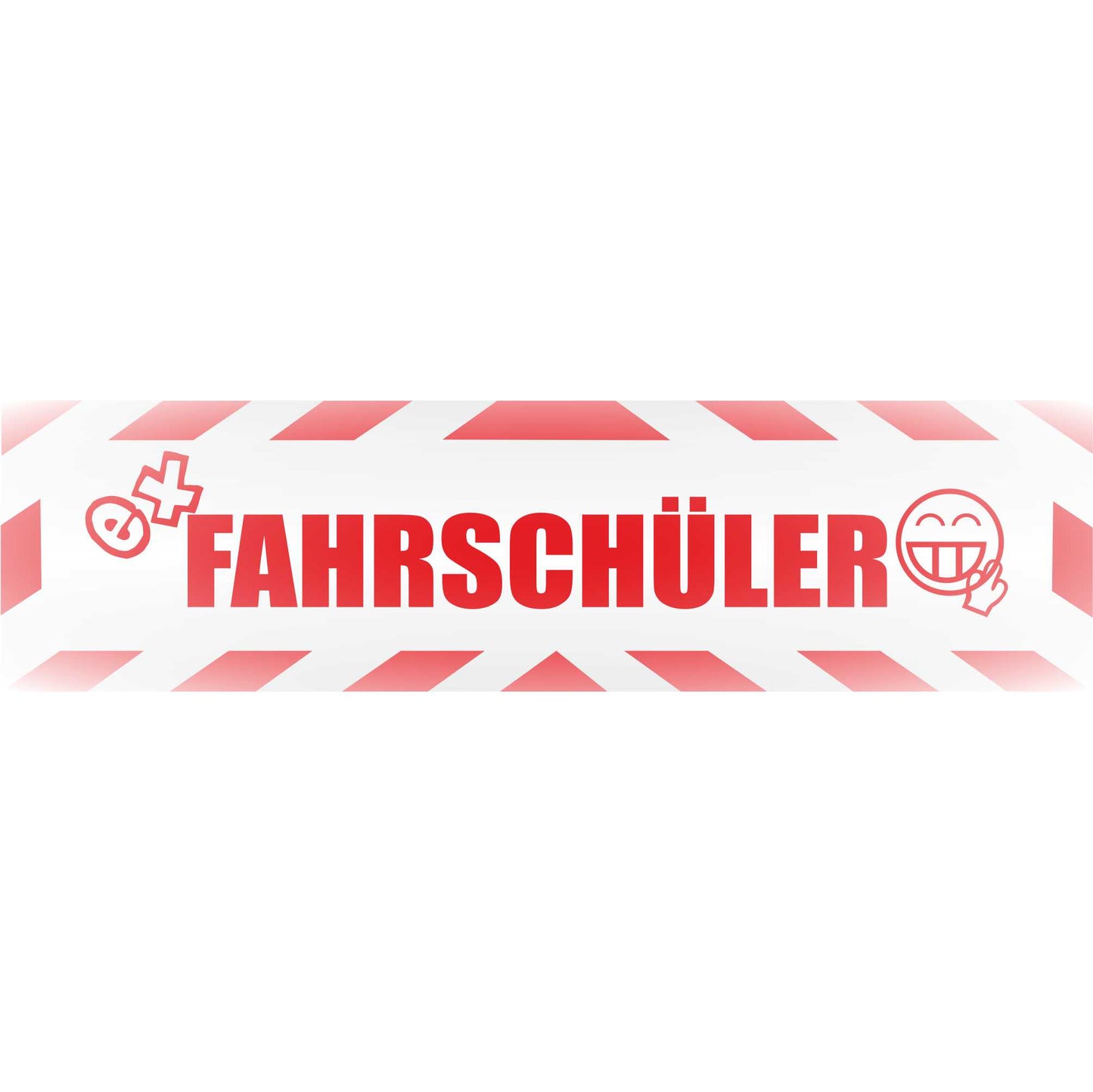 Magnetschild - Ex Fahrschüler - Magnetfolie für Auto - LKW - Truck - Baustelle - Firma