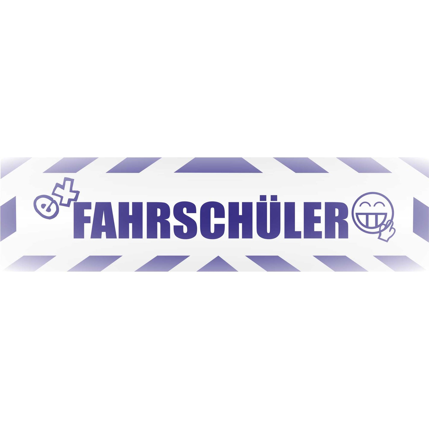 Magnetschild - Ex Fahrschüler - Magnetfolie für Auto - LKW - Truck - Baustelle - Firma