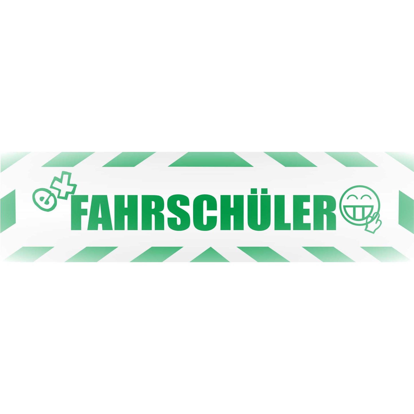 Magnetschild - Ex Fahrschüler - Magnetfolie für Auto - LKW - Truck - Baustelle - Firma