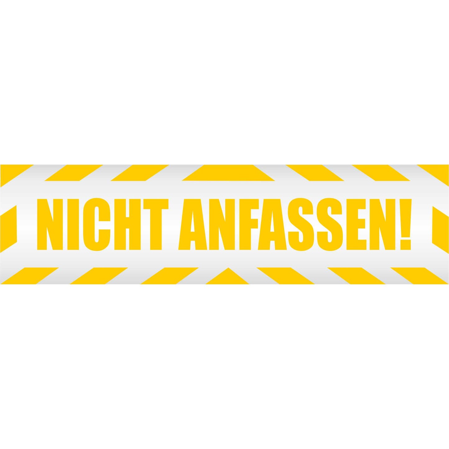 Magnetschild - Nicht Anfassen - Magnetfolie für Auto - LKW - Truck - Baustelle - Firma
