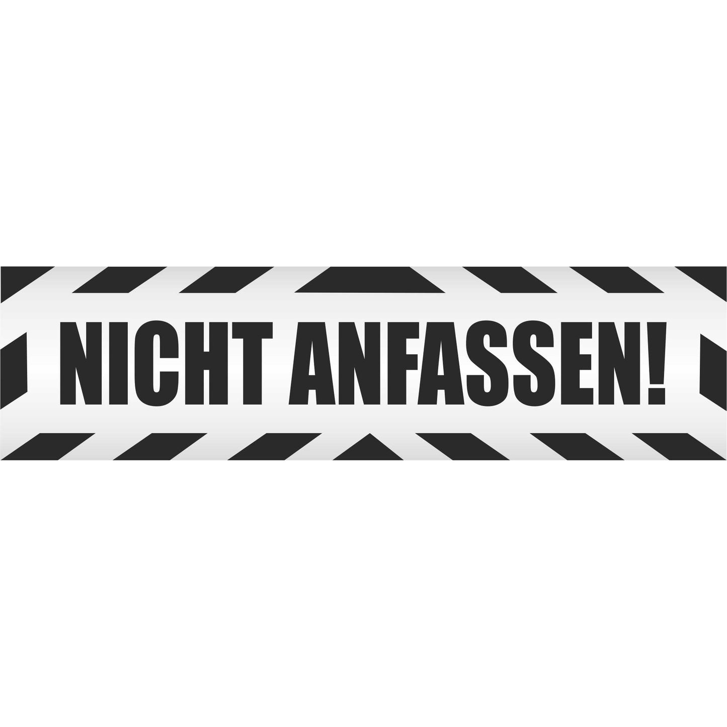 Magnetschild - Nicht Anfassen - Magnetfolie für Auto - LKW - Truck - Baustelle - Firma