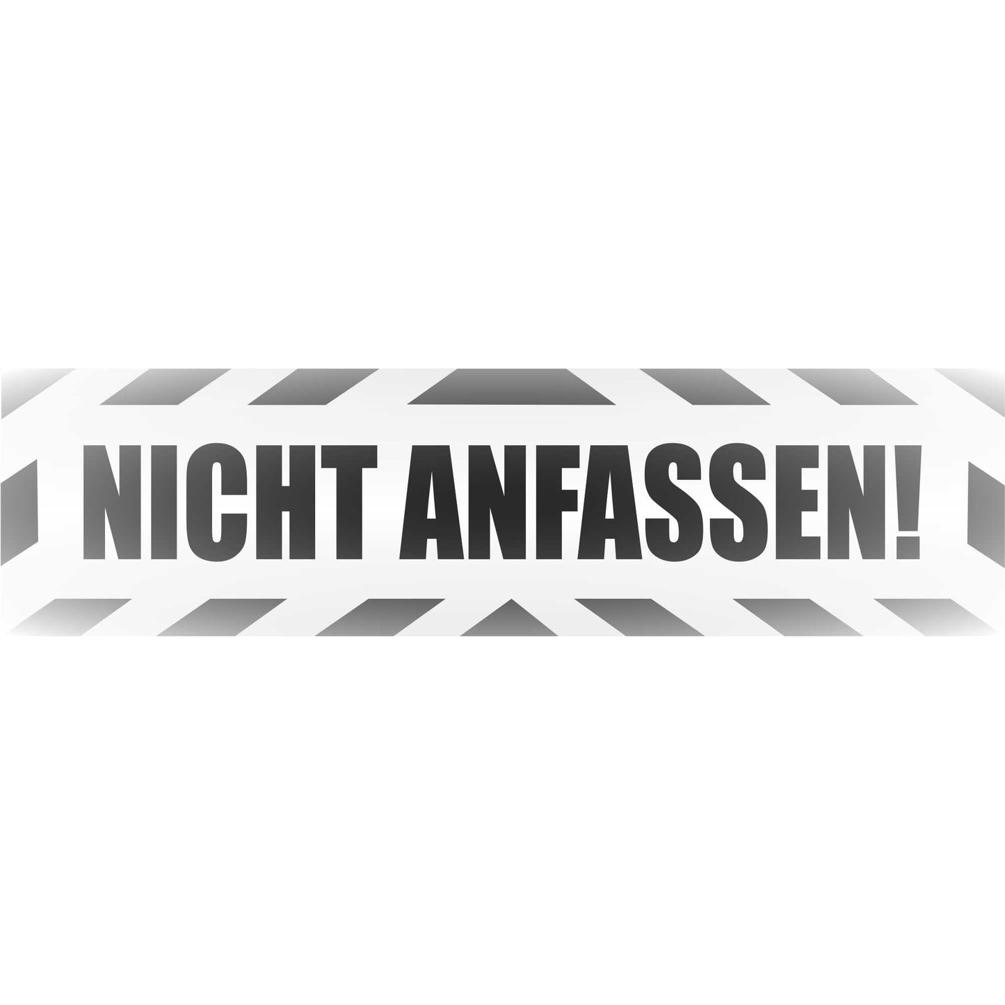 Magnetschild - Nicht Anfassen - Magnetfolie für Auto - LKW - Truck - Baustelle - Firma
