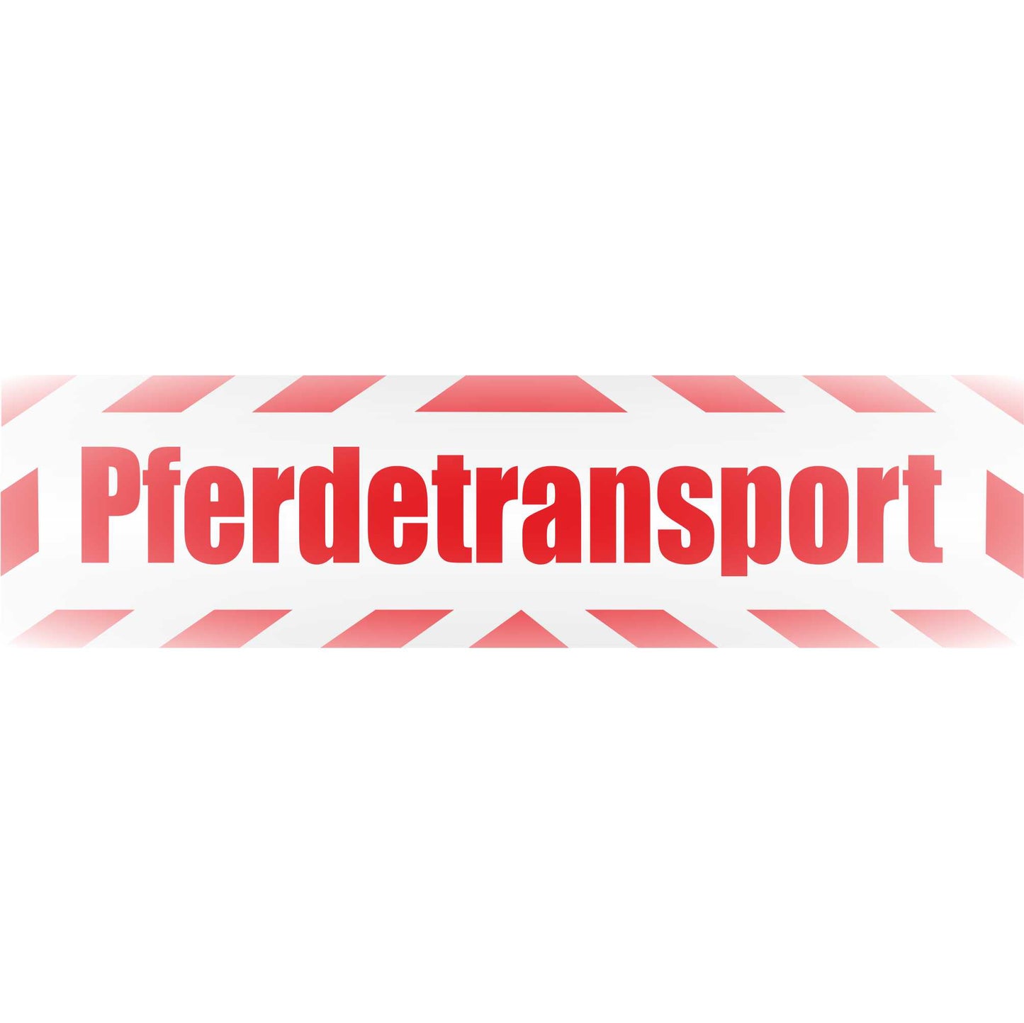Magnetschild - Pferdetransport - Magnetfolie für Auto - LKW - Truck - Baustelle - Firma