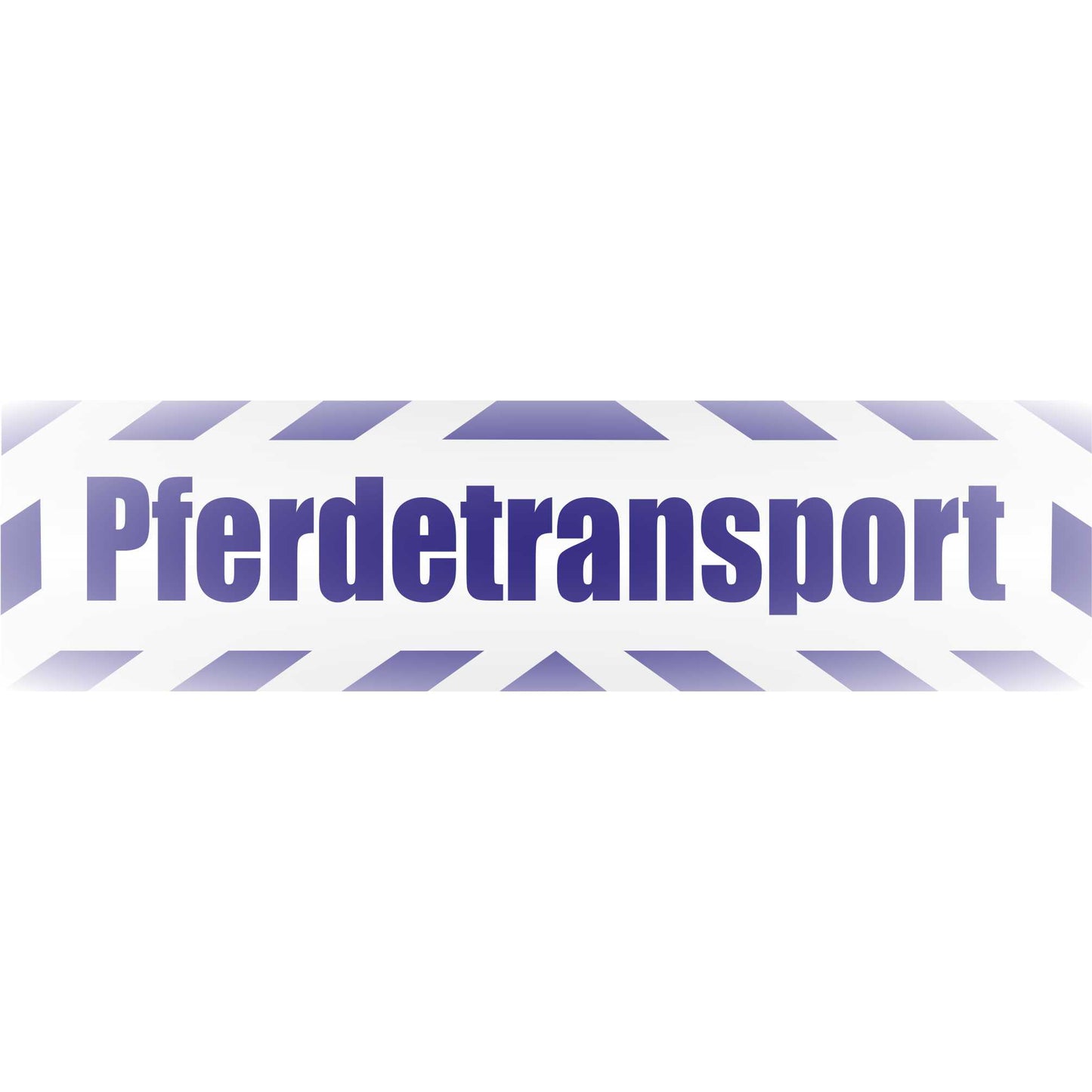 Magnetschild - Pferdetransport - Magnetfolie für Auto - LKW - Truck - Baustelle - Firma