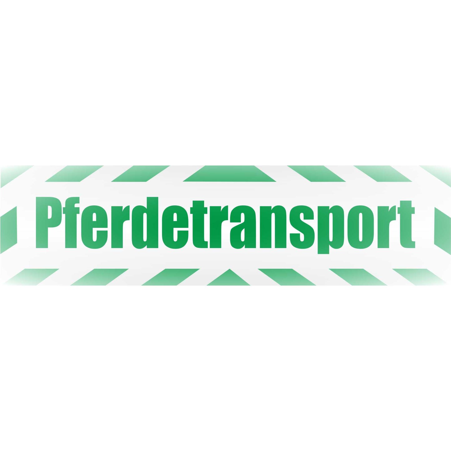 Magnetschild - Pferdetransport - Magnetfolie für Auto - LKW - Truck - Baustelle - Firma