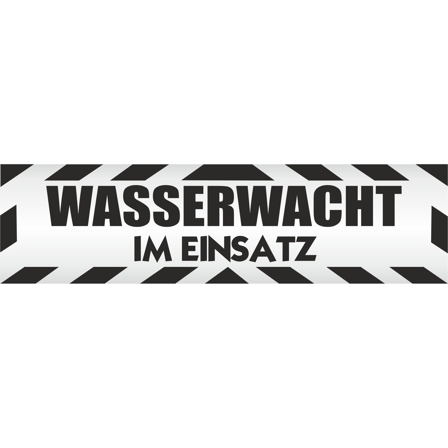 Magnetschild - Wasserwacht im Einsatz - Magnetfolie für Auto - LKW - Truck - Baustelle - Firma
