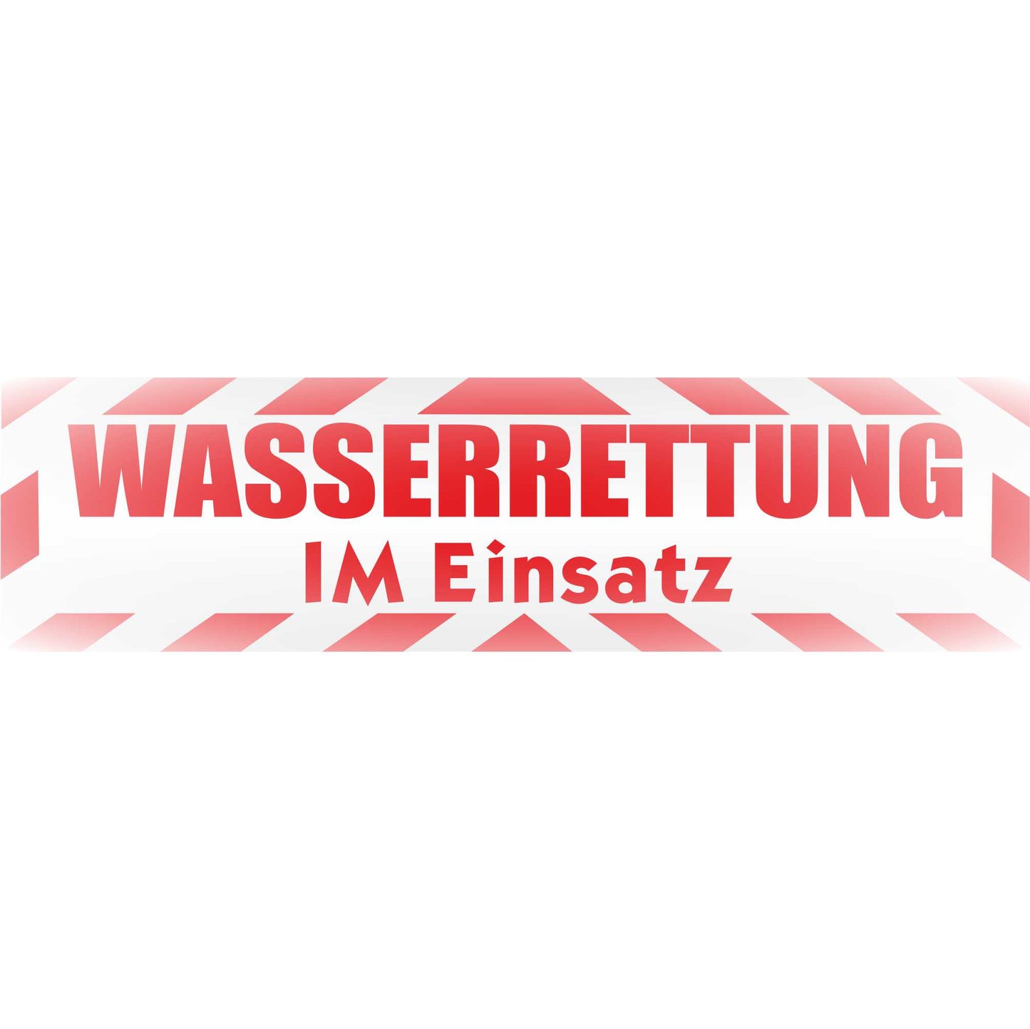 Magnetschild - Wasserrettung im Einsatz - Magnetfolie für Auto - LKW - Truck - Baustelle - Firma