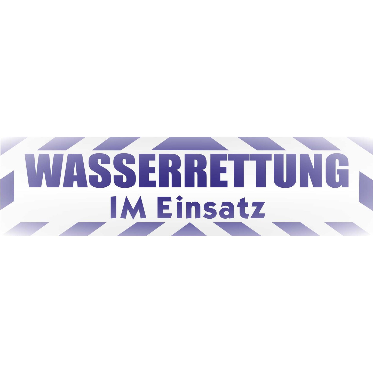 Magnetschild - Wasserrettung im Einsatz - Magnetfolie für Auto - LKW - Truck - Baustelle - Firma