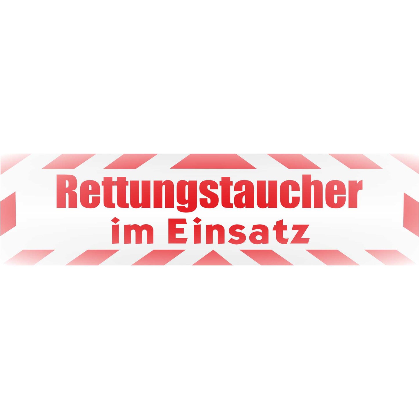 Magnetschild - Rettungstaucher im Einsatz - Magnetfolie für Auto - LKW - Truck - Baustelle - Firma