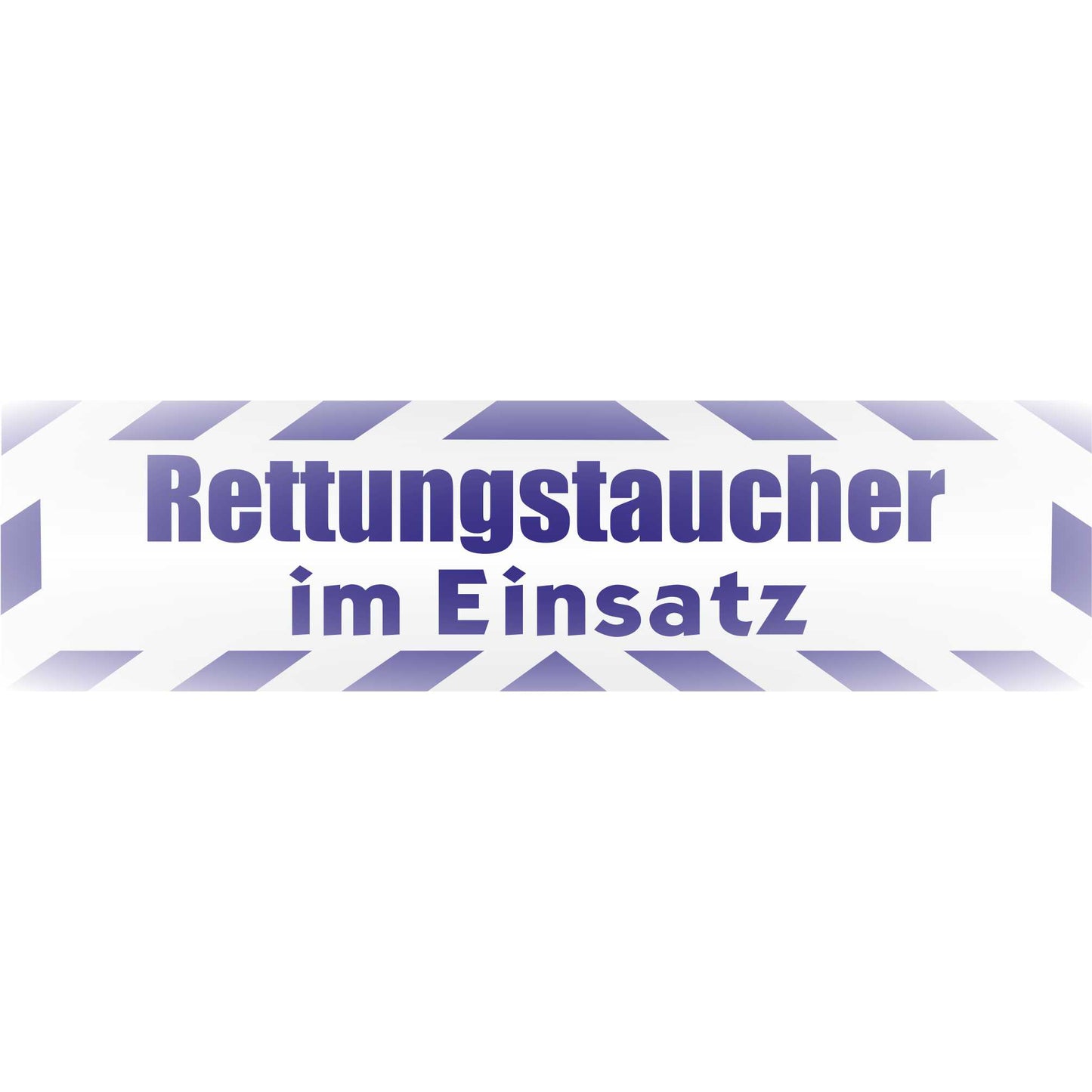 Magnetschild - Rettungstaucher im Einsatz - Magnetfolie für Auto - LKW - Truck - Baustelle - Firma