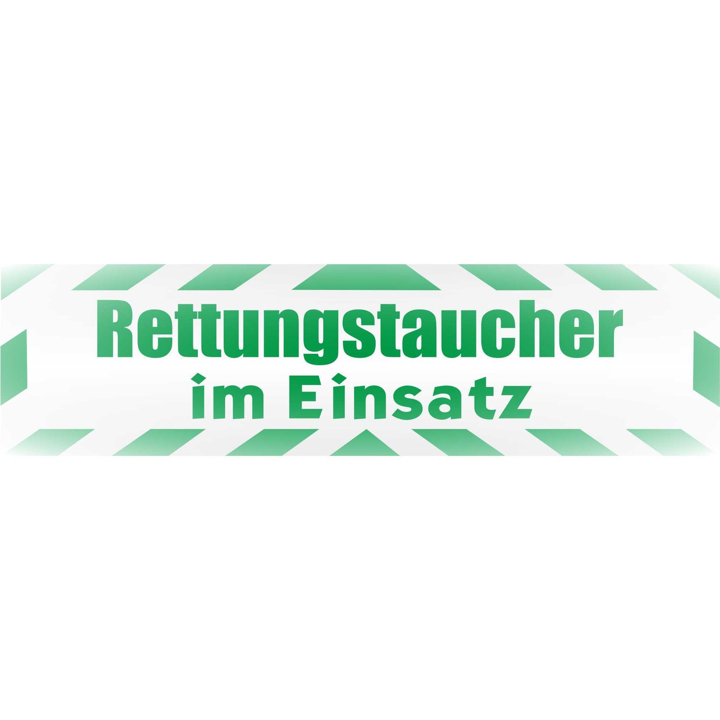 Magnetschild - Rettungstaucher im Einsatz - Magnetfolie für Auto - LKW - Truck - Baustelle - Firma