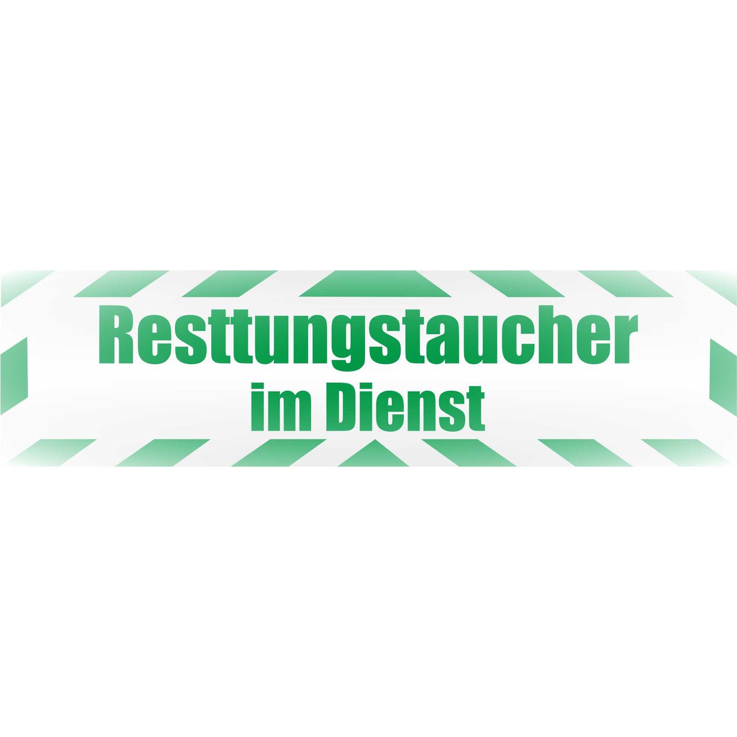 Magnetschild - Rettungstaucher im Dienst - Magnetfolie für Auto - LKW - Truck - Baustelle - Firma