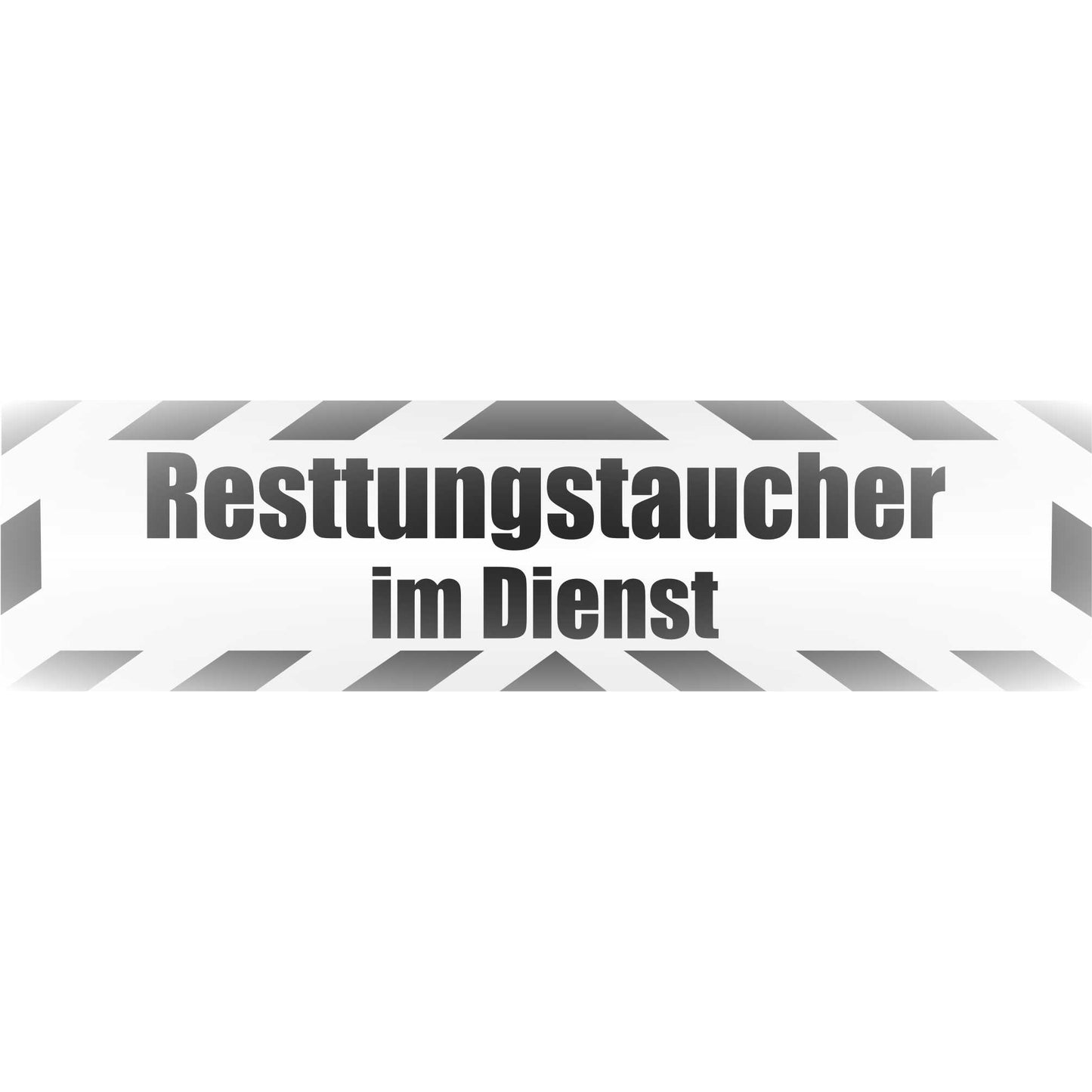 Magnetschild - Rettungstaucher im Dienst - Magnetfolie für Auto - LKW - Truck - Baustelle - Firma