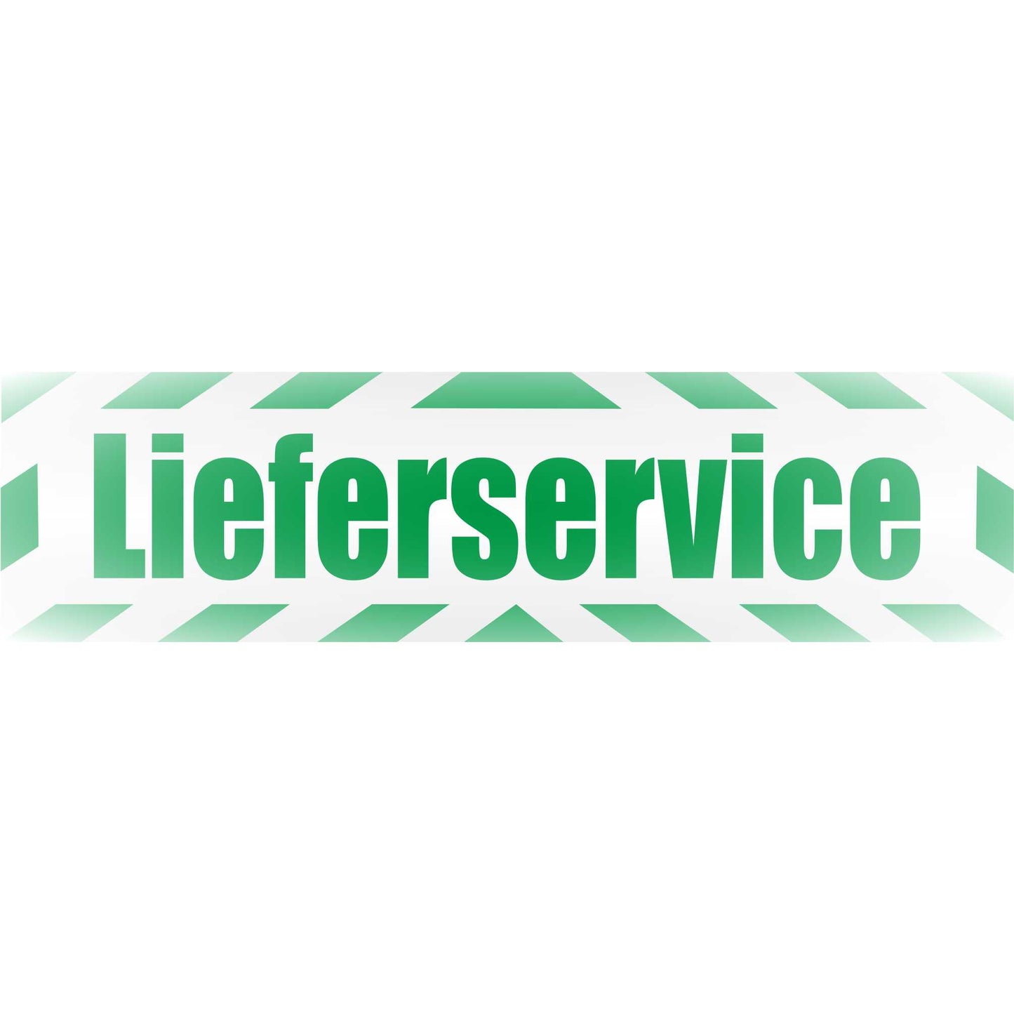 Magnetschild - Lieferservice - Magnetfolie für Auto - LKW - Truck - Baustelle - Firma