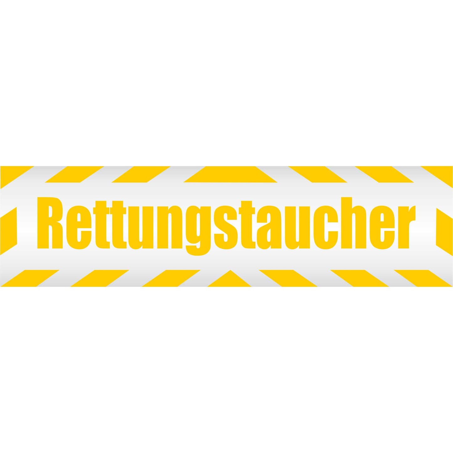 Magnetschild - Rettungstaucher - Magnetfolie für Auto - LKW - Truck - Baustelle - Firma