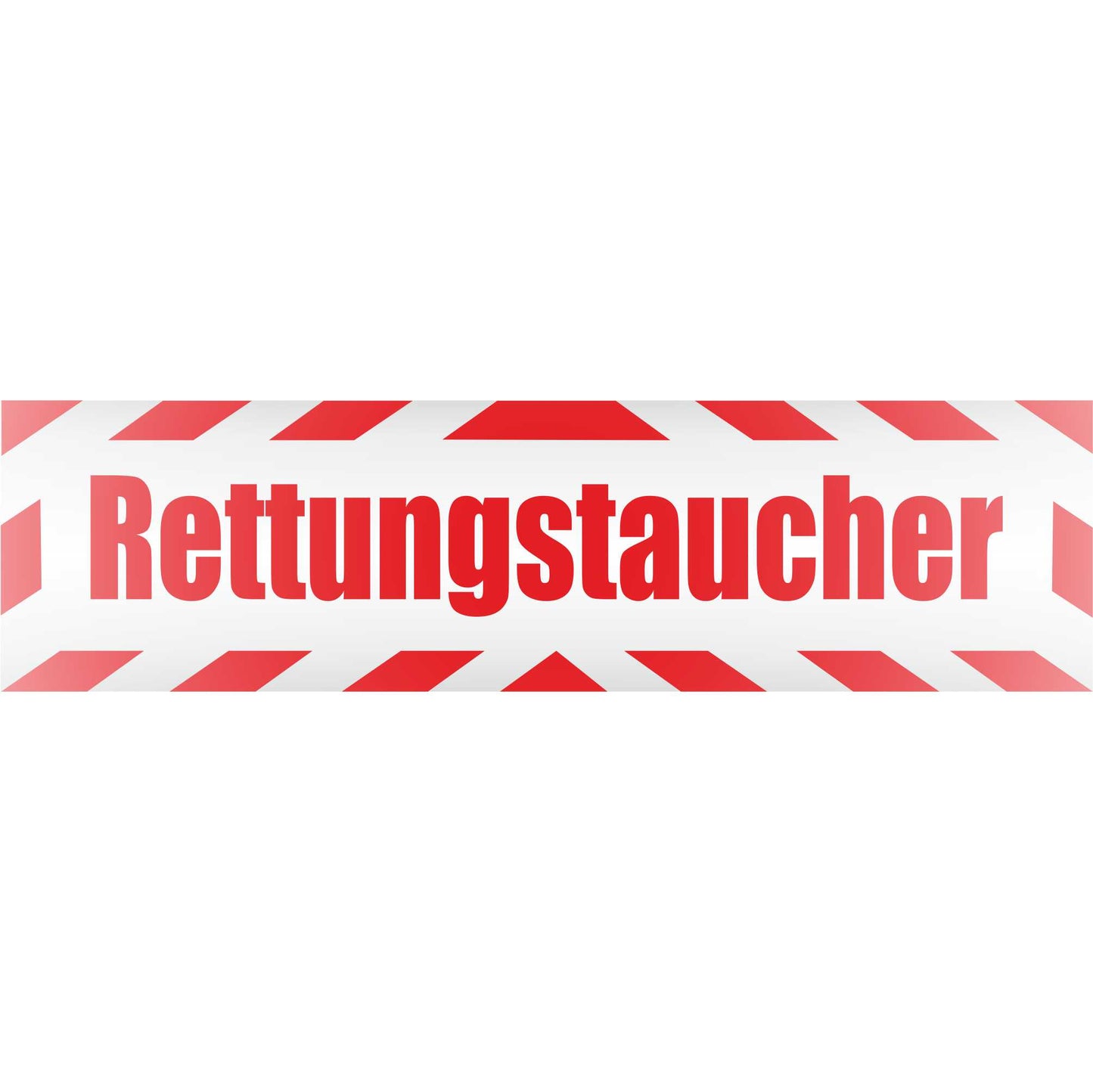 Magnetschild - Rettungstaucher - Magnetfolie für Auto - LKW - Truck - Baustelle - Firma