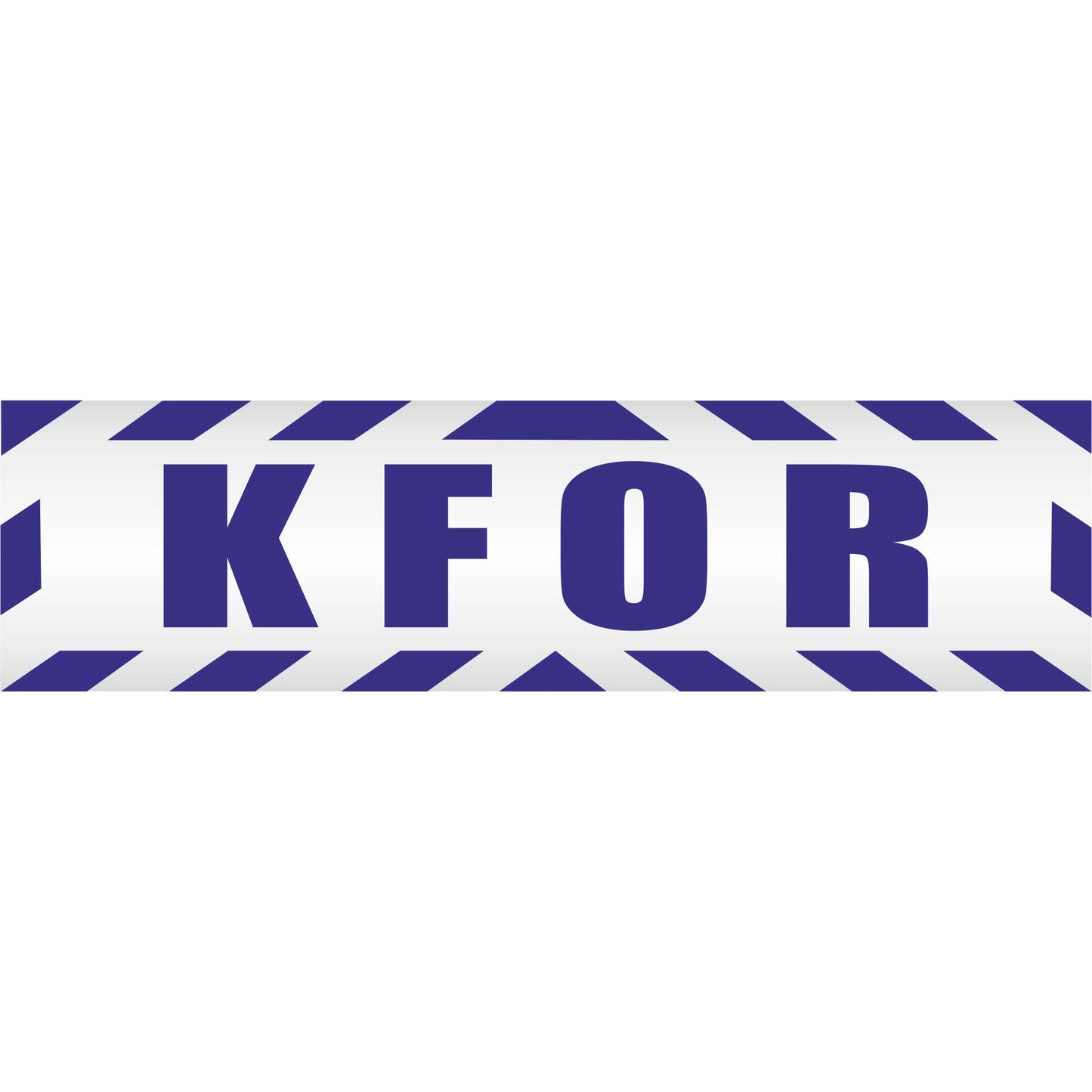 Magnetschild - KFOR - Magnetfolie für Auto - LKW - Truck - Baustelle - Firma