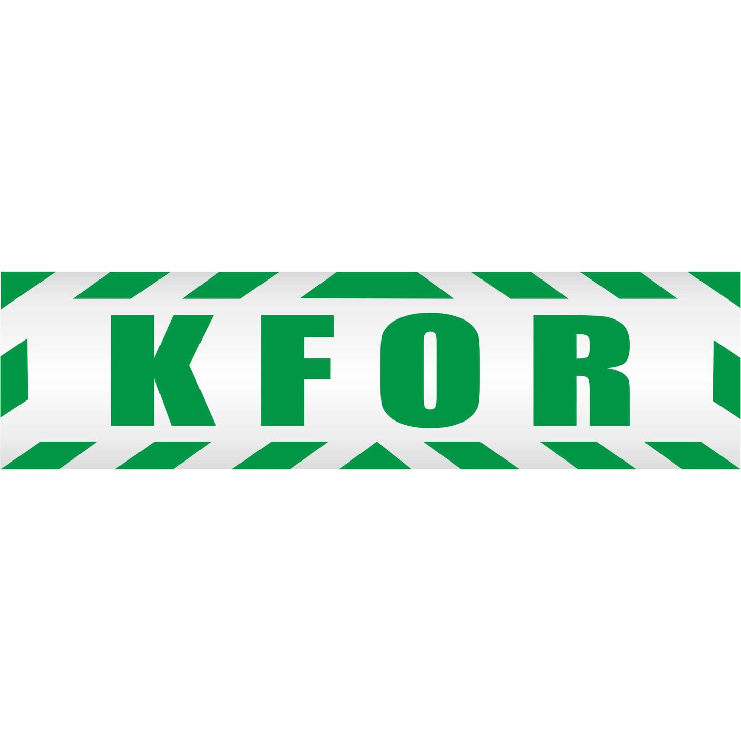 Magnetschild - KFOR - Magnetfolie für Auto - LKW - Truck - Baustelle - Firma