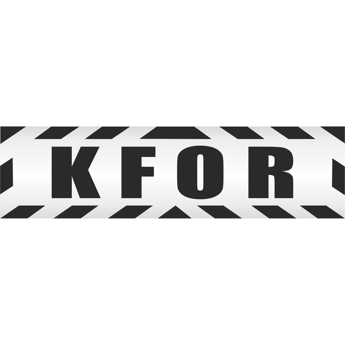 Magnetschild - KFOR - Magnetfolie für Auto - LKW - Truck - Baustelle - Firma