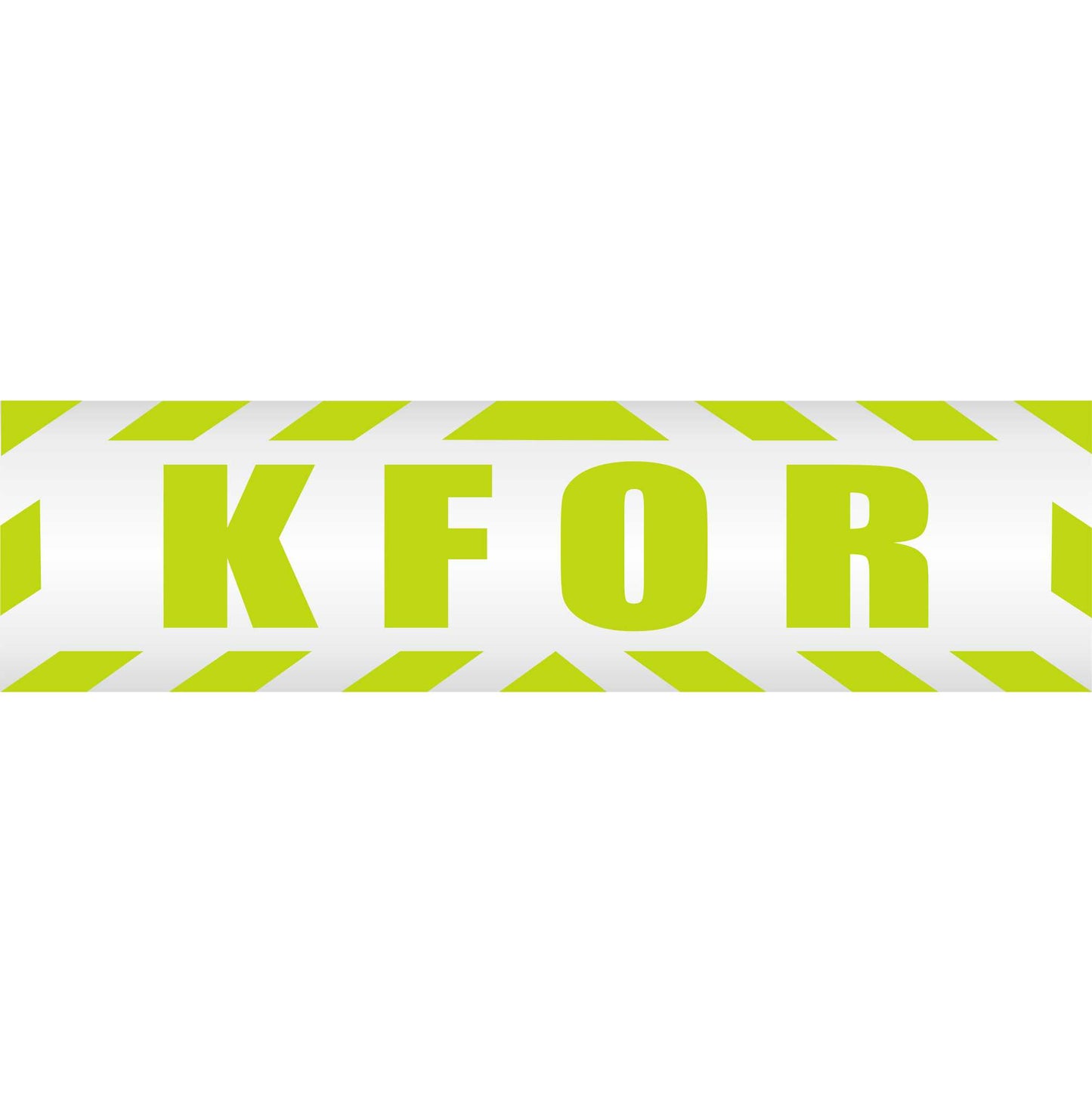 Magnetschild - KFOR - Magnetfolie für Auto - LKW - Truck - Baustelle - Firma