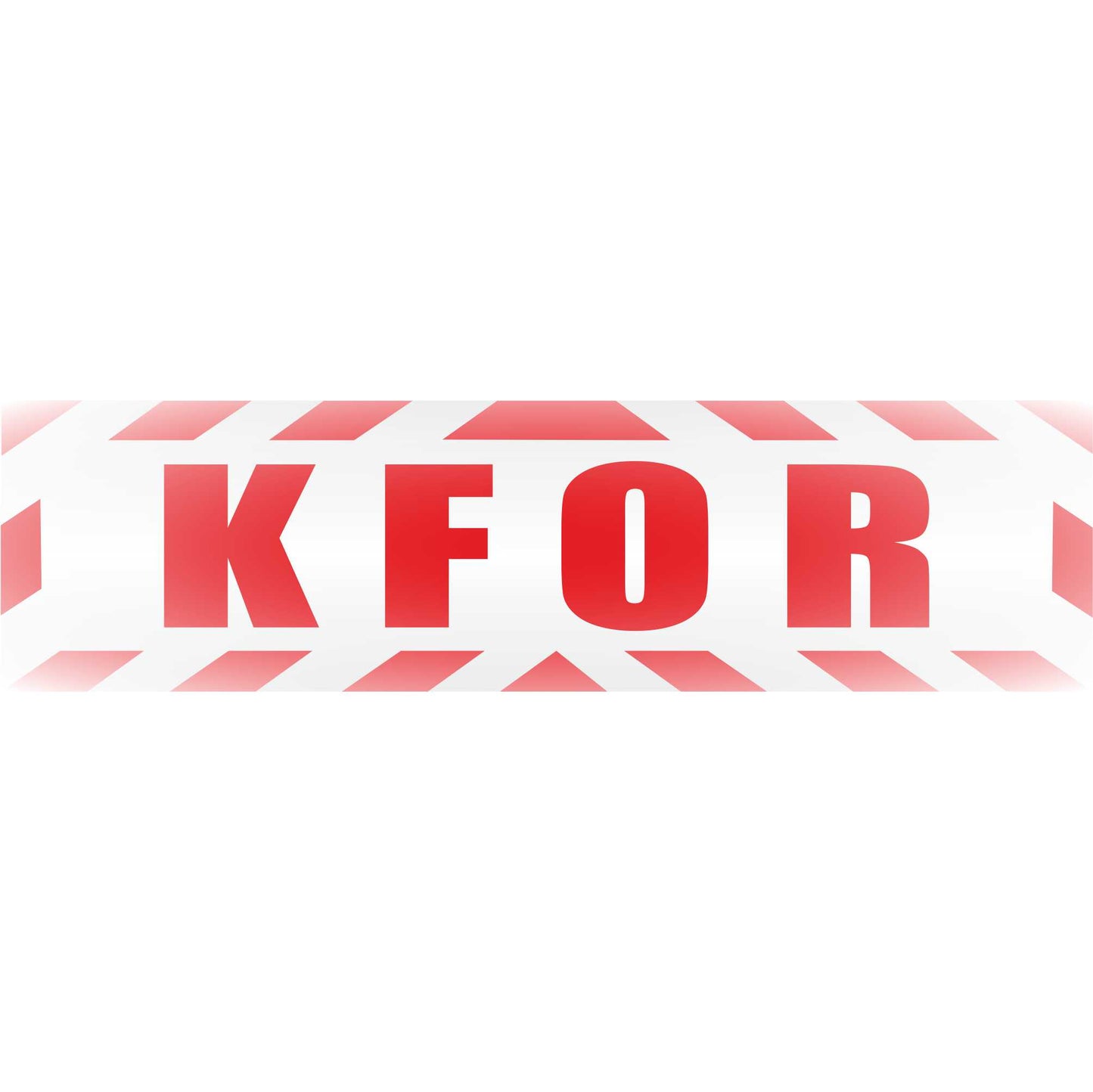 Magnetschild - KFOR - Magnetfolie für Auto - LKW - Truck - Baustelle - Firma