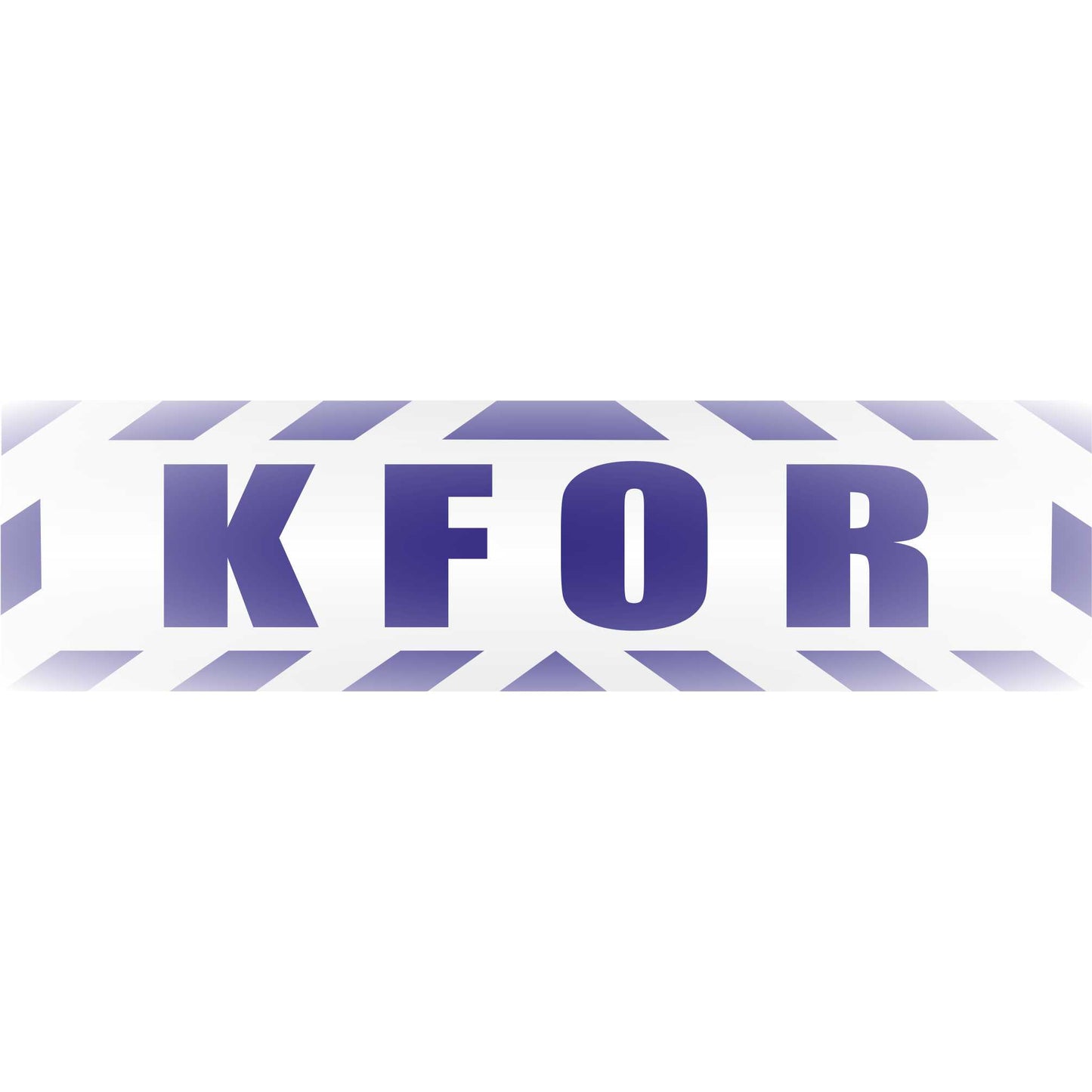 Magnetschild - KFOR - Magnetfolie für Auto - LKW - Truck - Baustelle - Firma