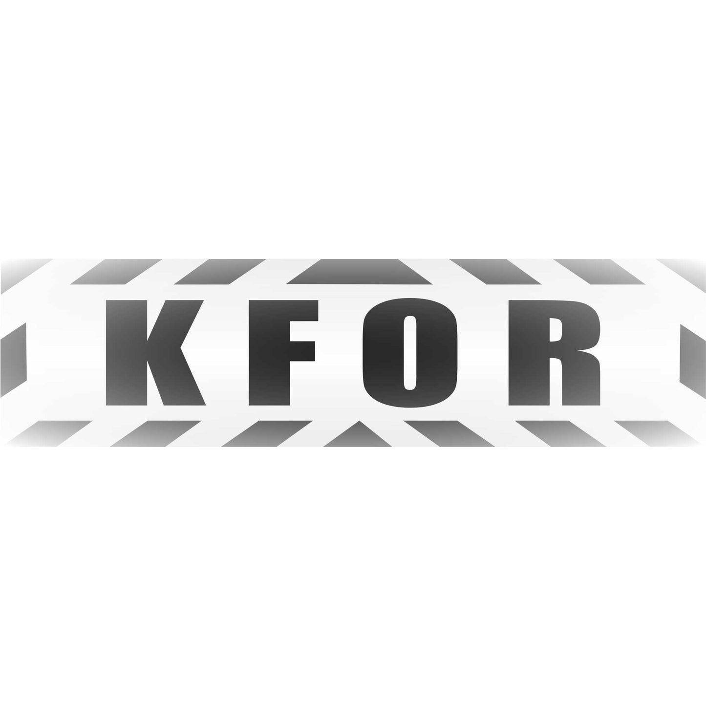 Magnetschild - KFOR - Magnetfolie für Auto - LKW - Truck - Baustelle - Firma