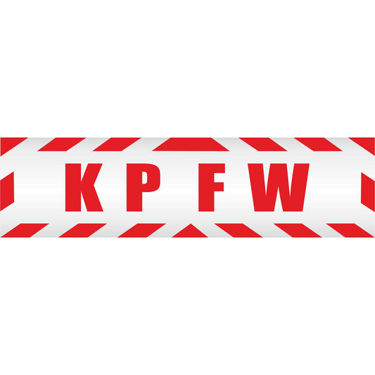 Magnetschild - FW Kompanie - Magnetfolie für Auto - LKW - Truck - Baustelle - Firma