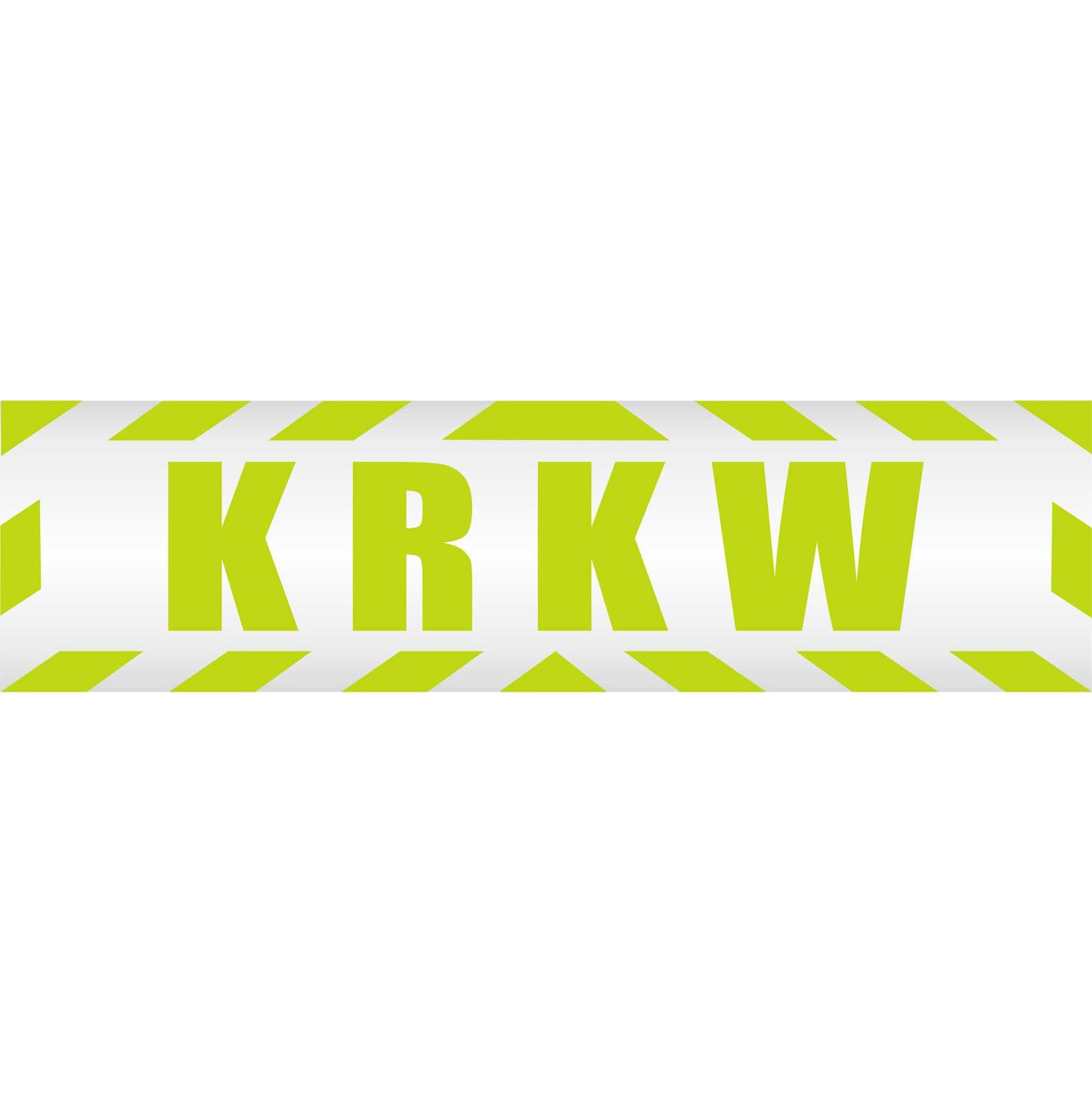 Magnetschild - KRKW Krankenwagen - Magnetfolie für Auto - LKW - Truck - Baustelle - Firma