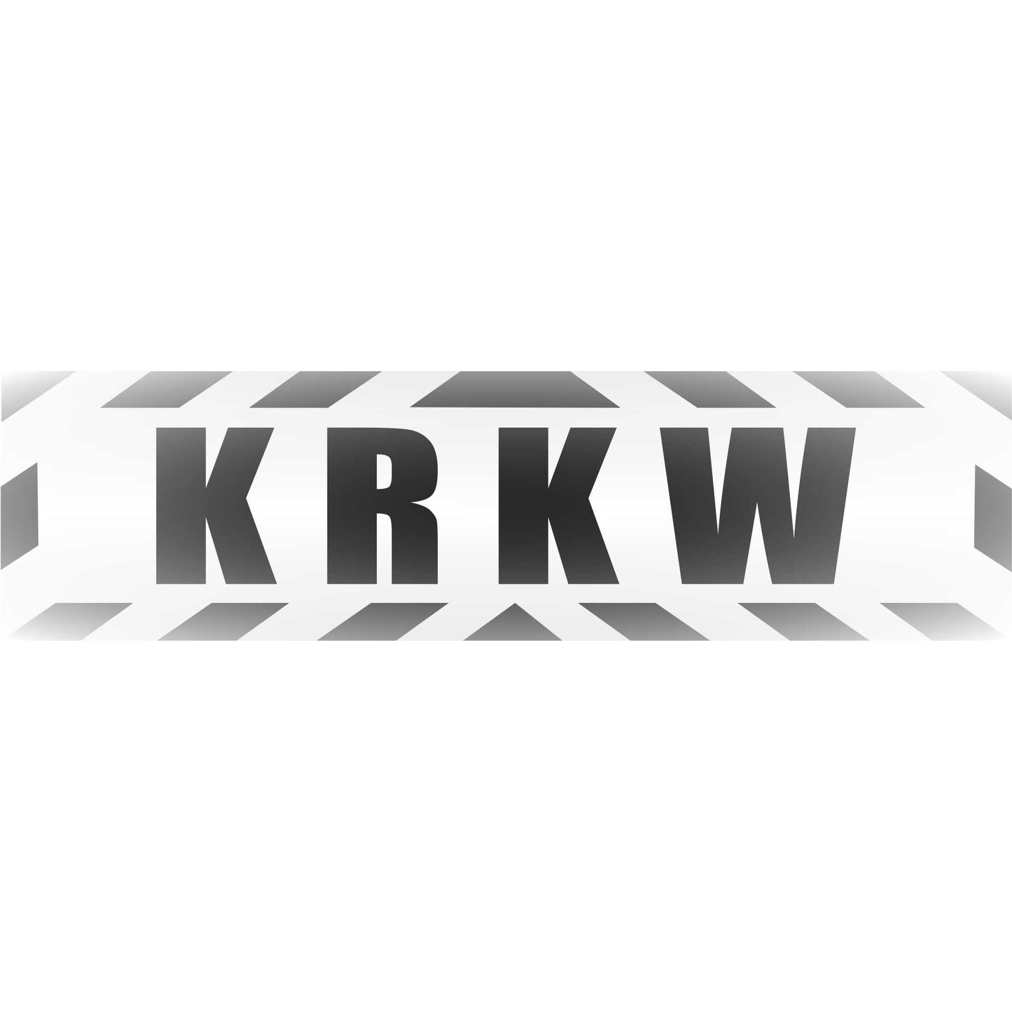 Magnetschild - KRKW Krankenwagen - Magnetfolie für Auto - LKW - Truck - Baustelle - Firma
