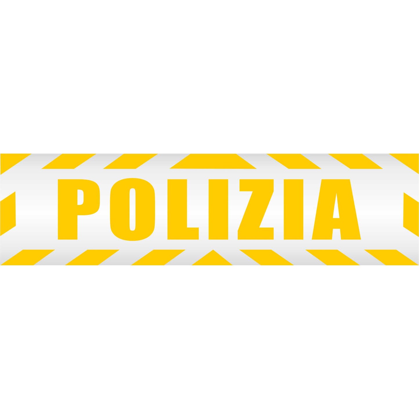 Magnetschild - Polizia - Magnetfolie für Auto - LKW - Truck - Baustelle - Firma