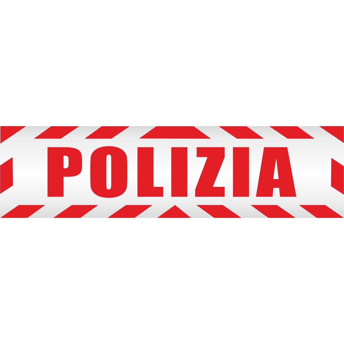 Magnetschild - Polizia - Magnetfolie für Auto - LKW - Truck - Baustelle - Firma
