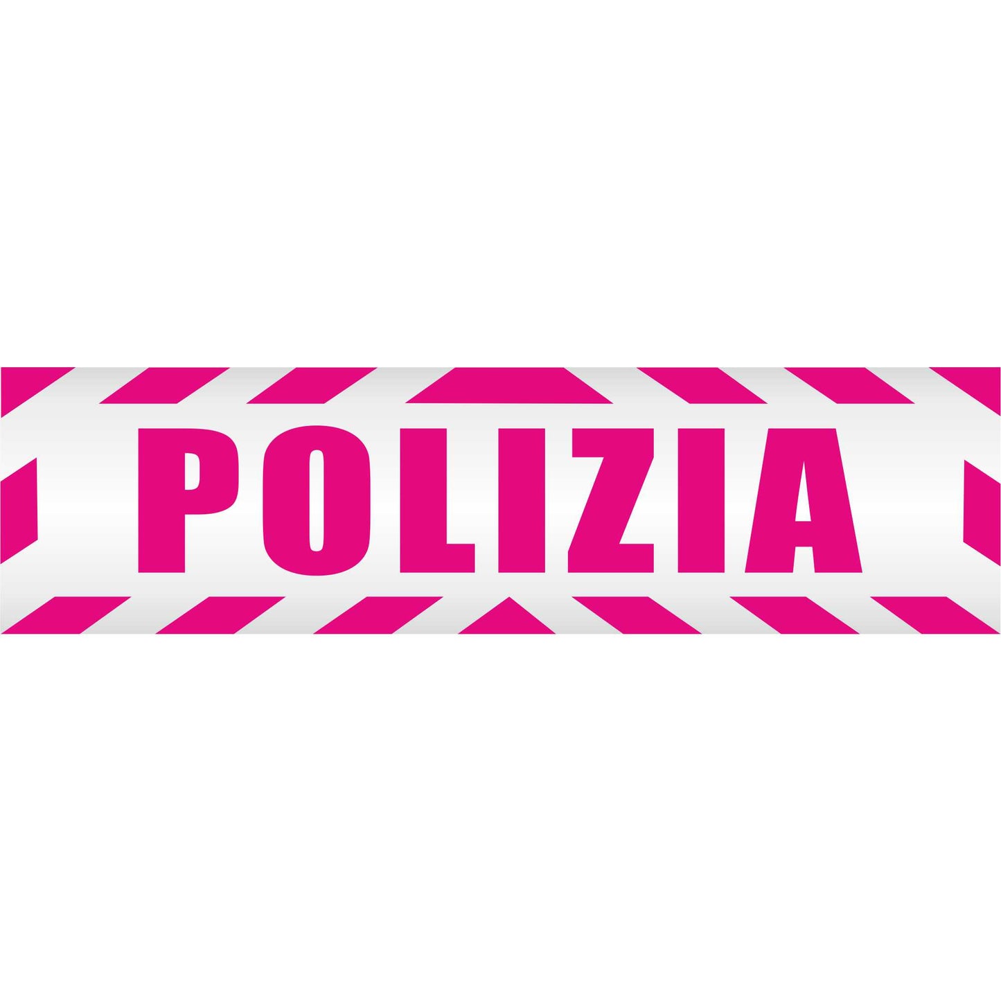 Magnetschild - Polizia - Magnetfolie für Auto - LKW - Truck - Baustelle - Firma