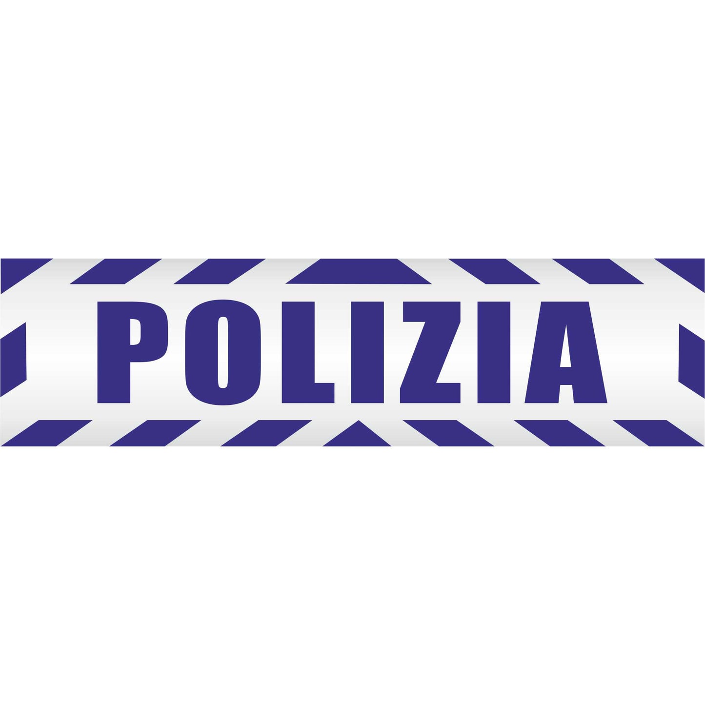 Magnetschild - Polizia - Magnetfolie für Auto - LKW - Truck - Baustelle - Firma