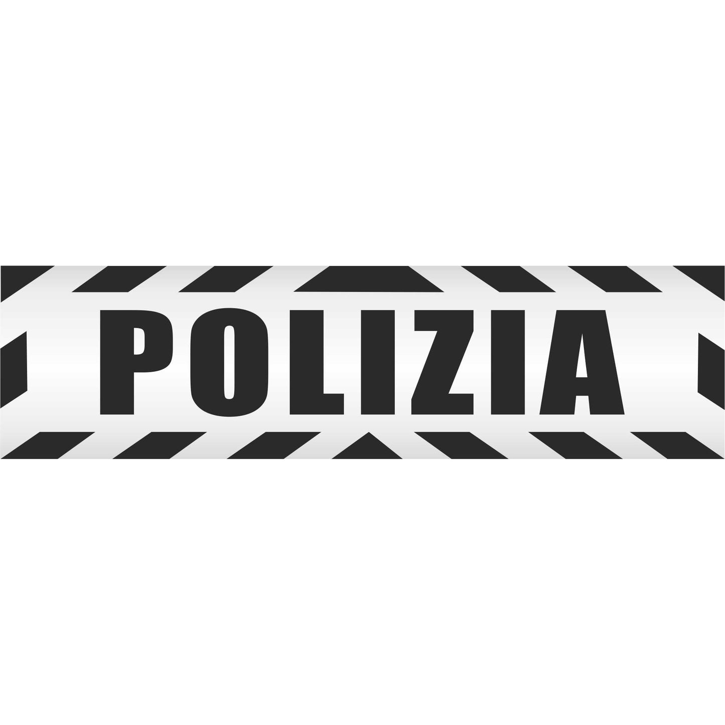 Magnetschild - Polizia - Magnetfolie für Auto - LKW - Truck - Baustelle - Firma