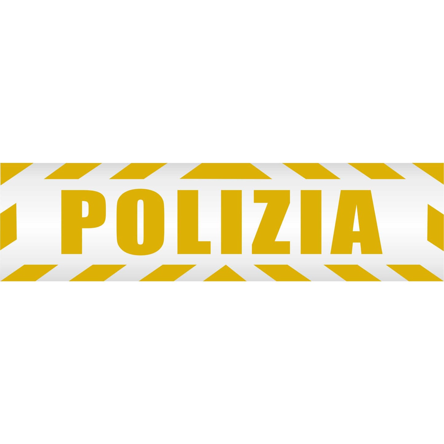 Magnetschild - Polizia - Magnetfolie für Auto - LKW - Truck - Baustelle - Firma