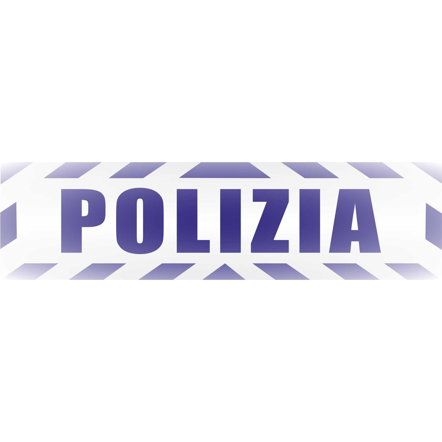 Magnetschild - Polizia - Magnetfolie für Auto - LKW - Truck - Baustelle - Firma